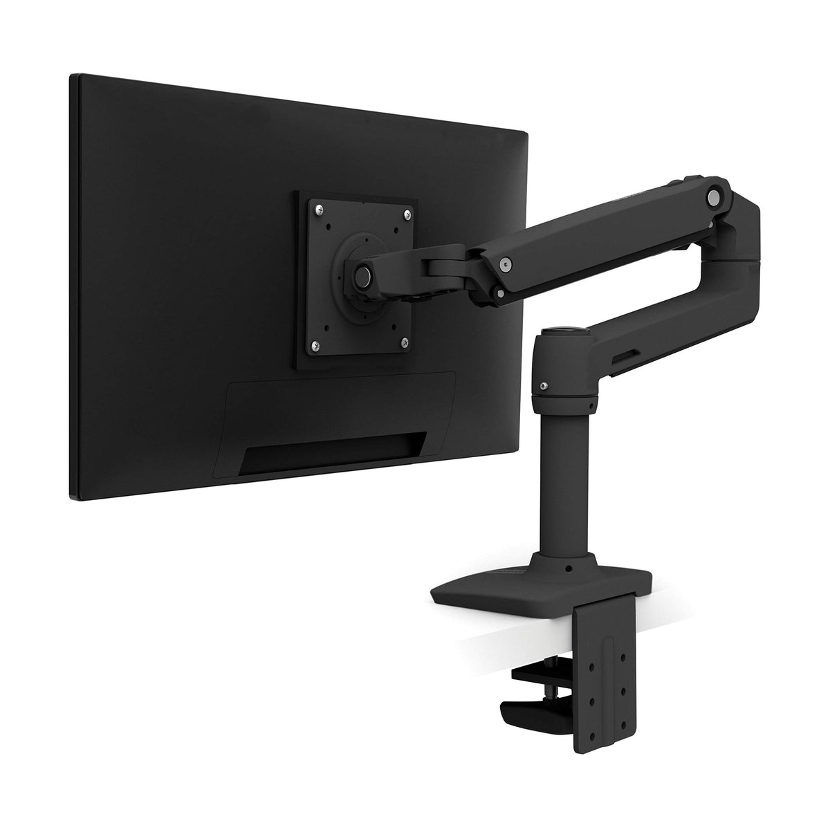 Ergotron � LX Premium Monitor Arm, Single Monitor Desk Mount � fits Flat Curved Ultrawide Computer Monitors up to 34 Inches, 7 to 25 lbs, VESA 75x75mm or 100x100mm � Matte Black