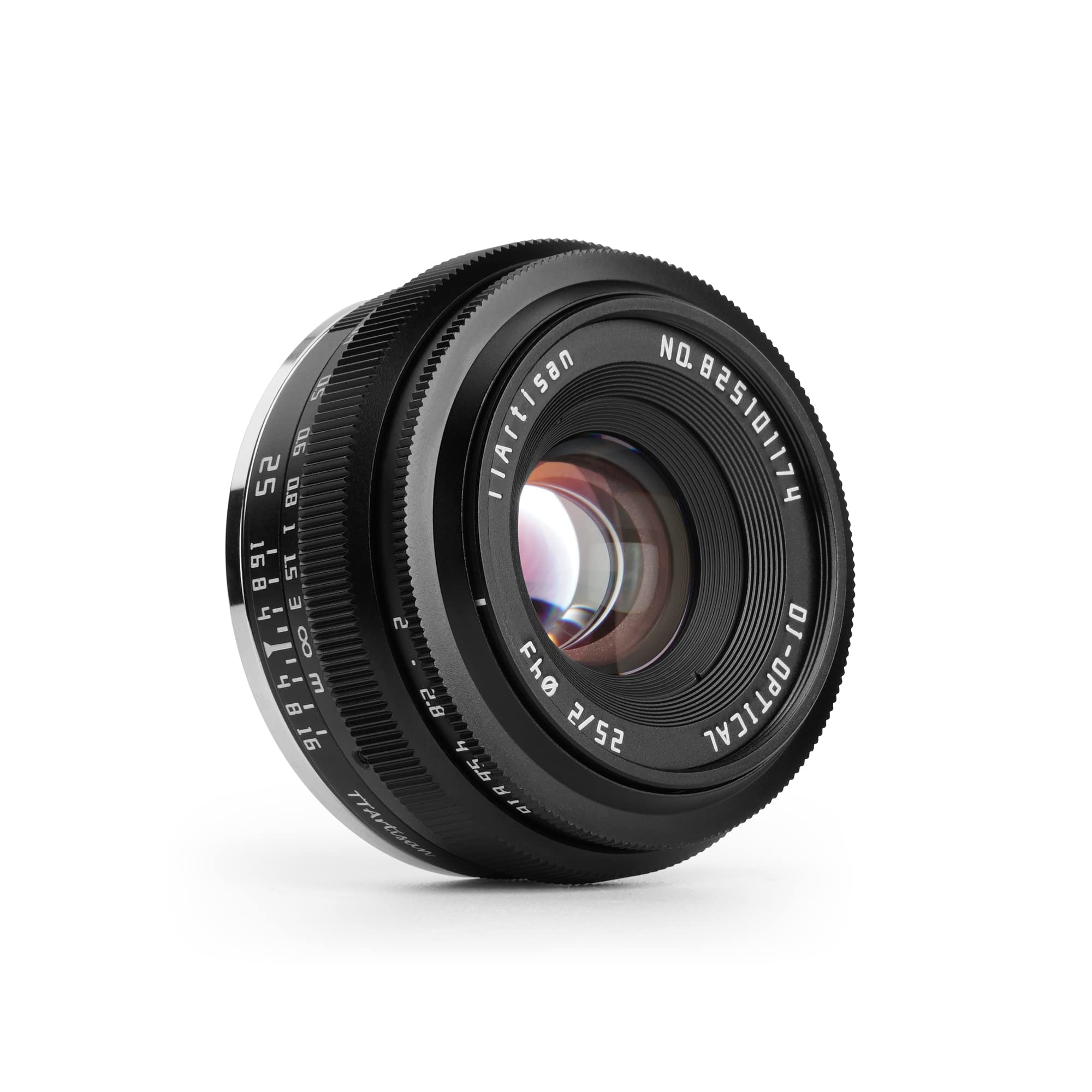 Ttartisan 25Mm F2 Wide Angle Aps C Camera Lens Large Aperture Manual Fixed Camera Lens Compatible With Fuji X Mount Cameras X A2 X A2 X A3 X A5 X A7 X H1 Xt1 X T2 X T3 X T20 X T30 X T100 X T200 X Pro1