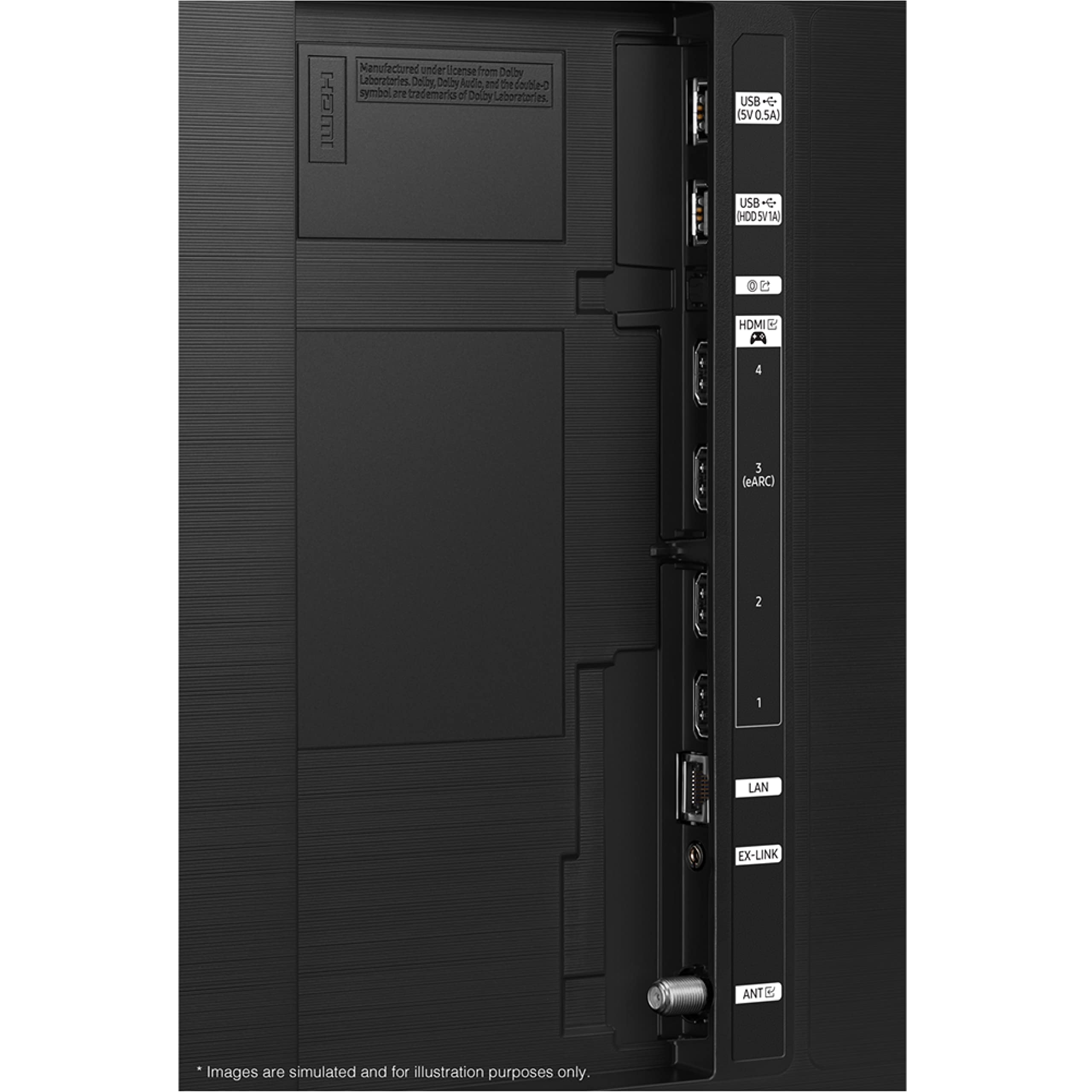 Samsung 43-Inch Class Neo Qled 4K Qn90C Series Neo Quantum Hdr, Dolby Atmos, Object Tracking Sound Lite, Anti-Glare, Gaming Hub,