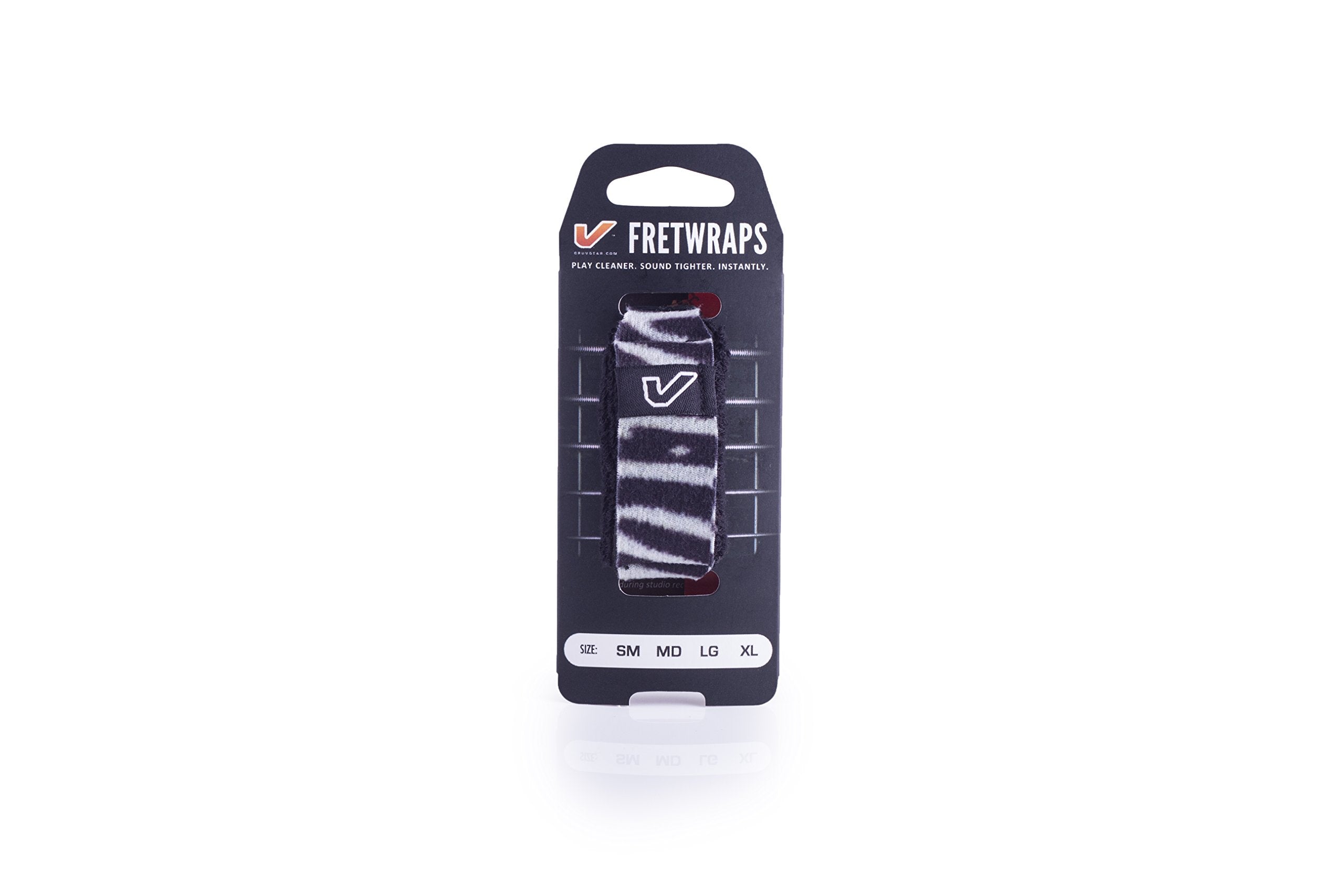 Gruv Gear Fretwraps Wild 'Zebra' String Muters 1 Pack (Medium) (Fw 1Pk Zeb Md)
