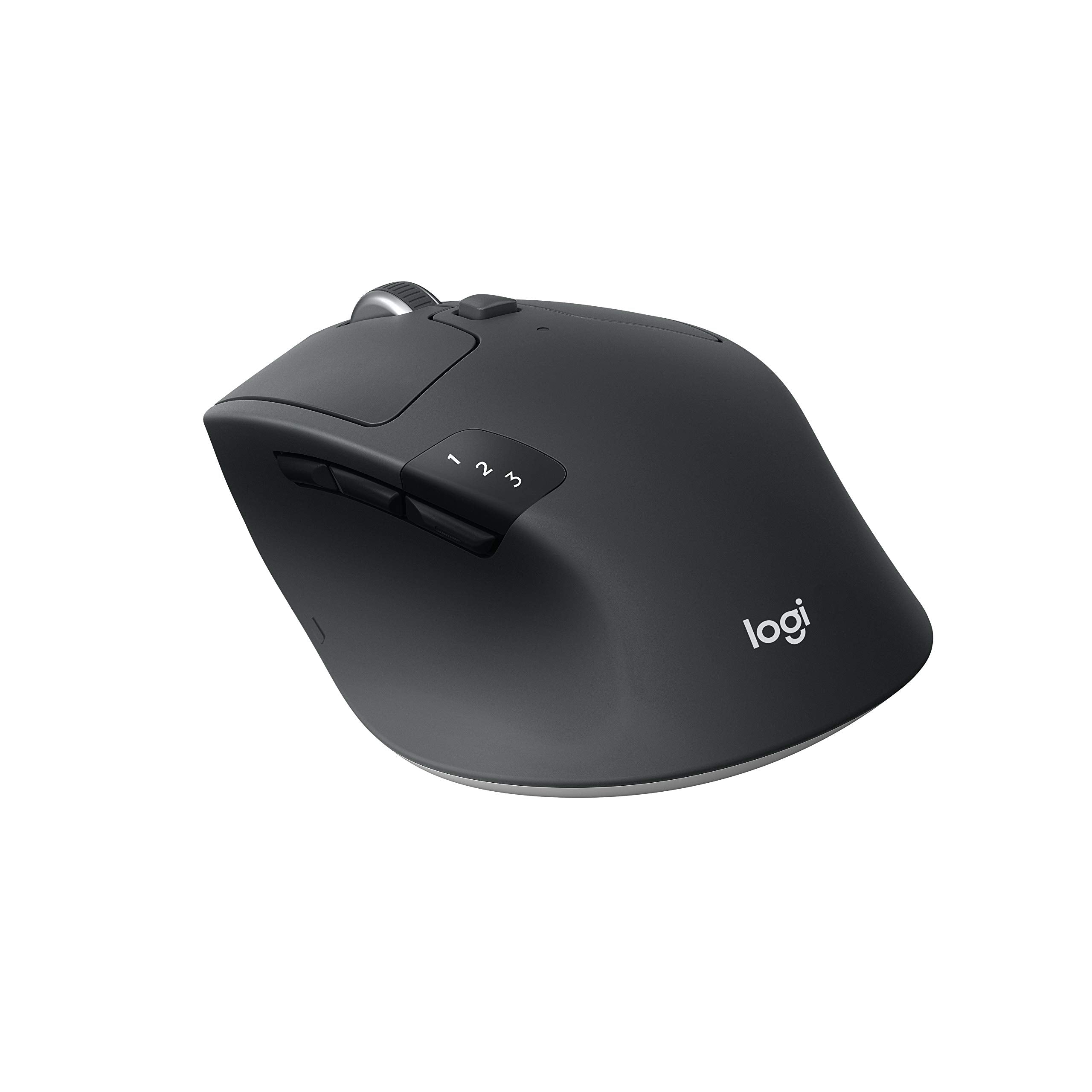 Logitech M720 Triathalon Multi-Device Wireless Mouse, Black