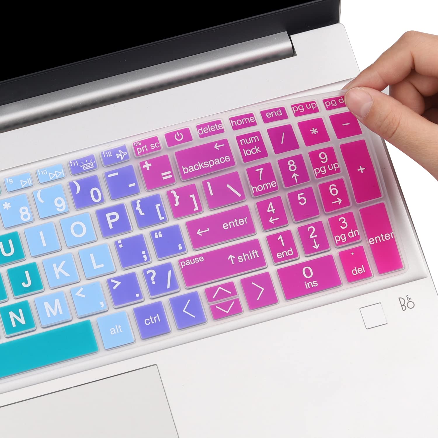 Large Print Keyboard Cover For 2023 2022 Hp 17.3'' Laptop 17T 17Z 17 Cn 17 Cp 17 Cn2063Cl 17 Cp0700Dx 17 Cp1035Cl 17 Cn1063Cl 17