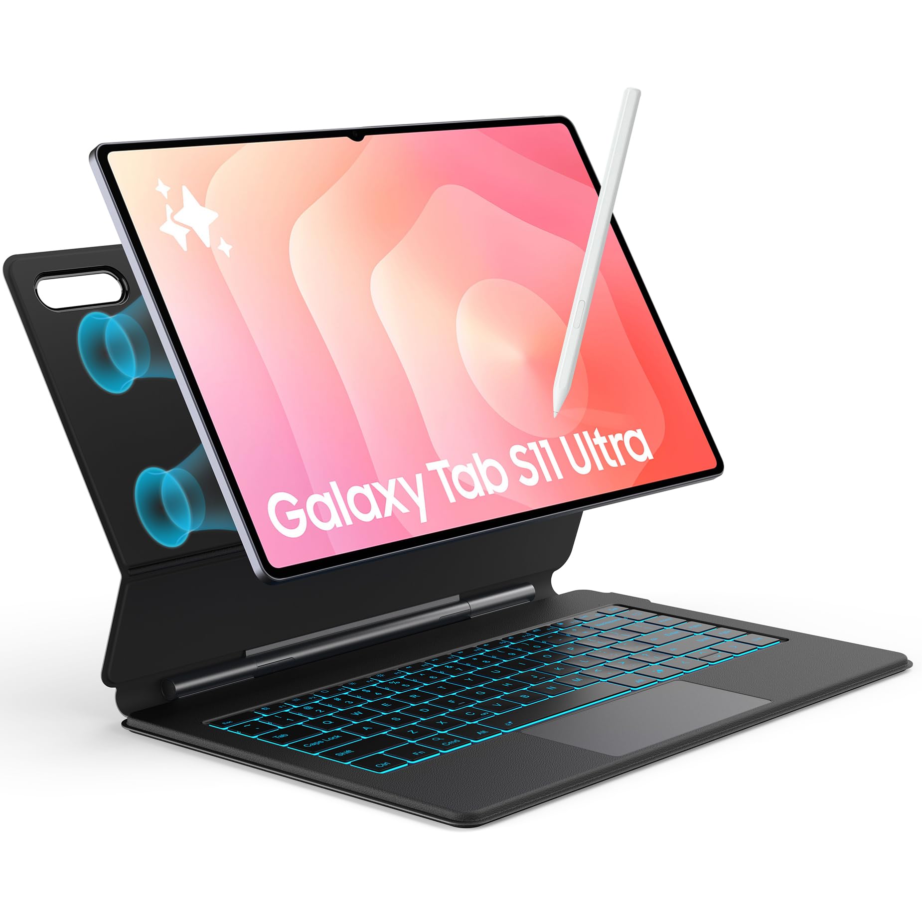 Keyboard Case for Samsung Galaxy Tab S11 Ultra 14.6