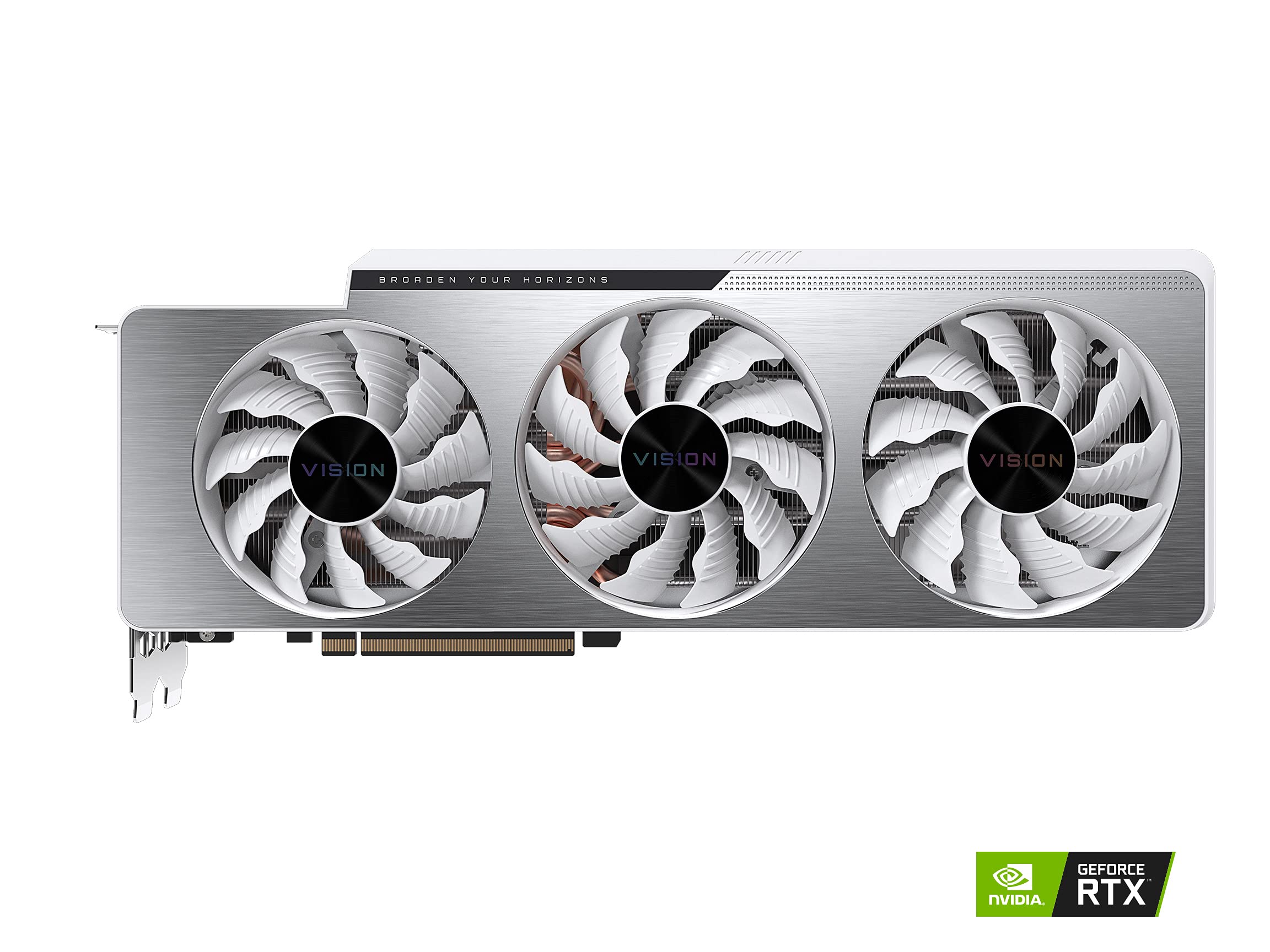 Gigabyte Geforce Rtx 3070 Ti Vision Oc 8G Graphics Card, Windforce 3X Cooling System, 8Gb 256 Bit Gddr6X, Gv N307Tvision Oc 8Gd