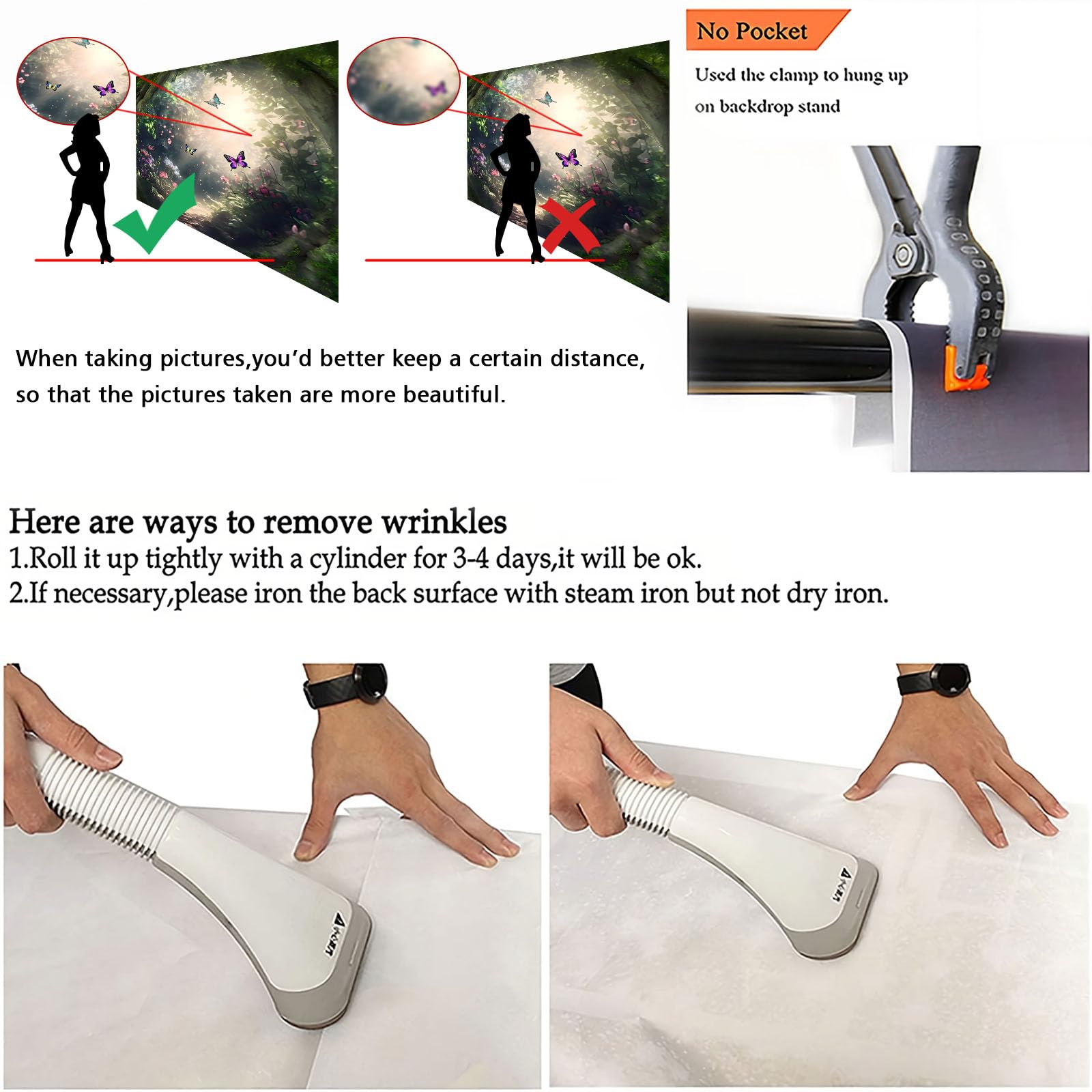 Yieldeer Forest Party Decoration 7X5Ft Enchanted Fairy Forest Backdrop Green Spring Sunshine Butterfly Flower Princess Magic Pho