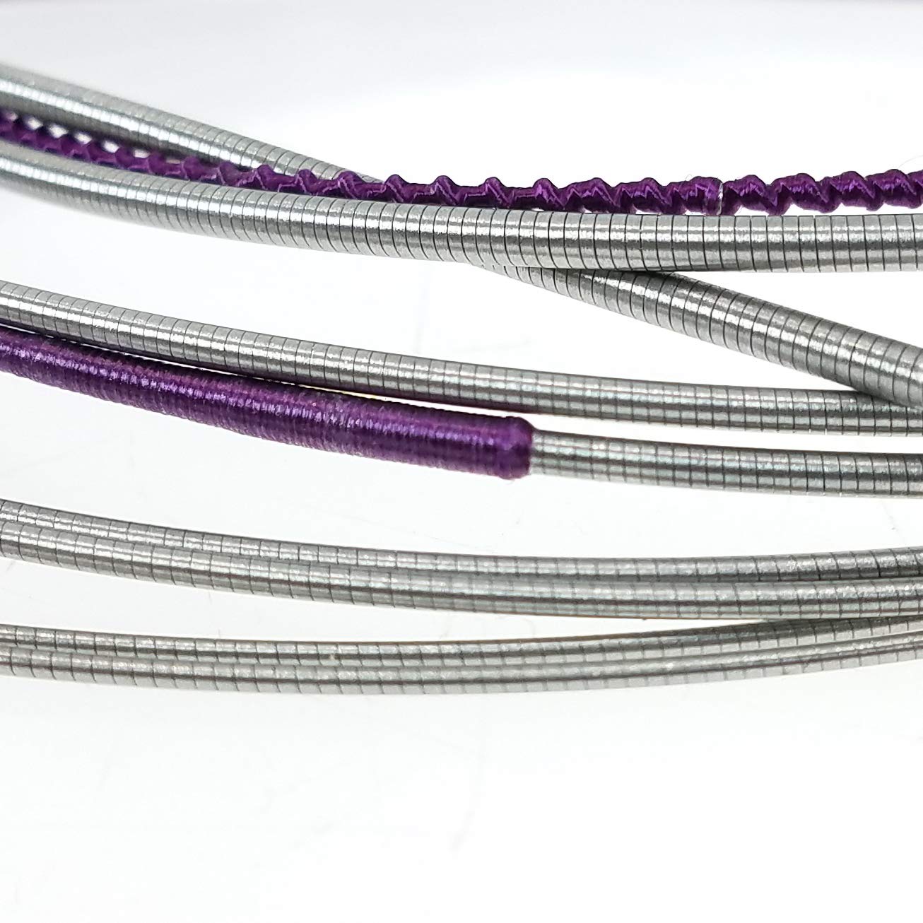 GHS Strings 5-String Bass Precision Flats, Stainless Steel Flatwound, Medium (.045-.126), 37.25" Winding, Silver