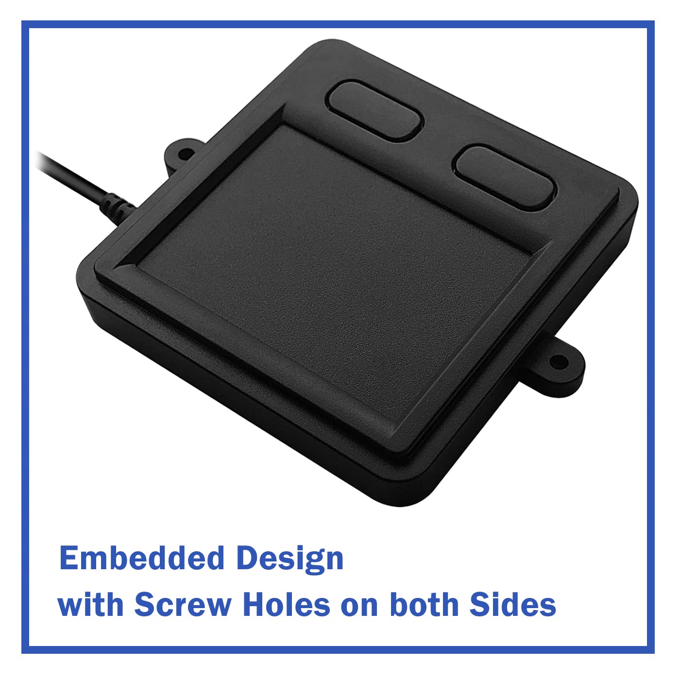 Mcsaite Wired Usb Touchpad, Portable Trackpad Fit With Professional Or Industrial Use For Computer Laptop Mac Notebook