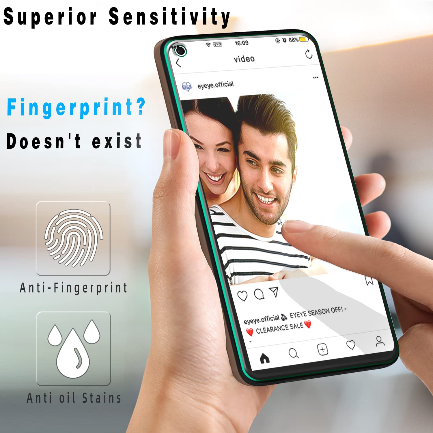 Slanku (3 Pack) Screen Protector For Samsung Galaxy A12 Tempered Glass, Bubbles Free, Anti Scratch, Easy To Install, Case Friend