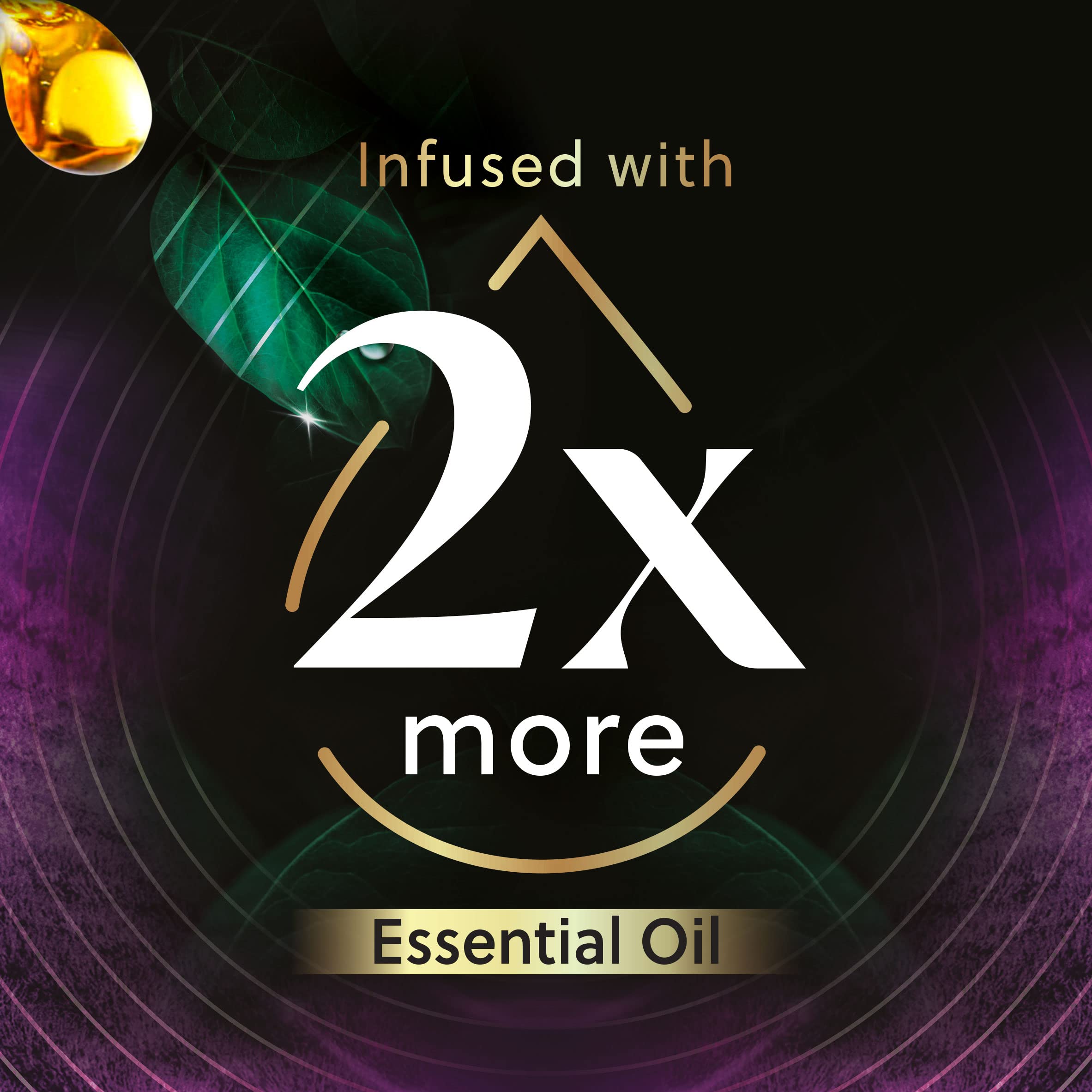 Air Wick Plug In Scented Oil Refill, 5Ct, Lavender & Waterlily, Air Freshener, Essential Oils