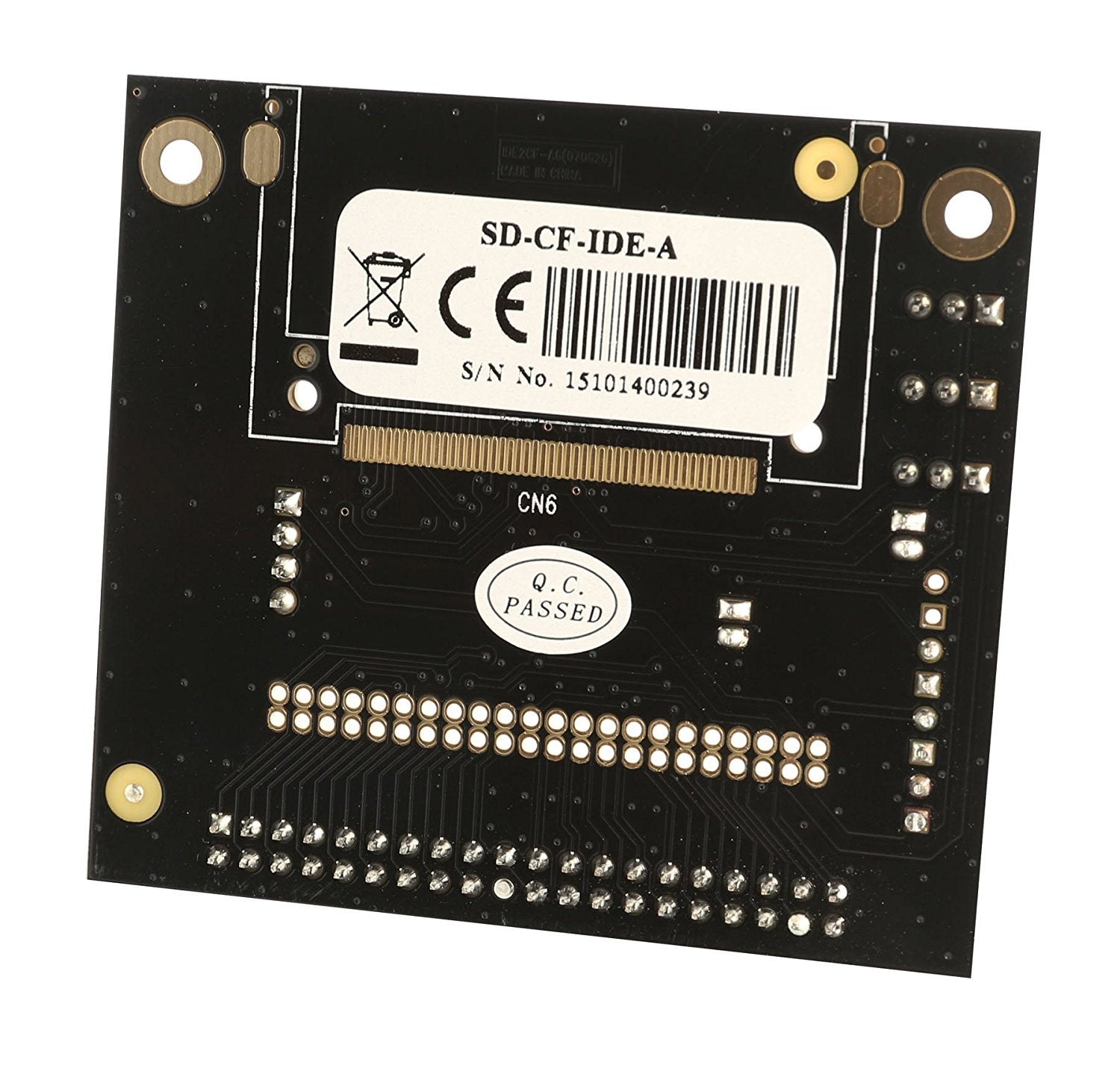Syba Sd-Cf-Ide-A Ide To Compact Flash Adapter, Connects To 3.5-Inch Ide Host Interface, Udma