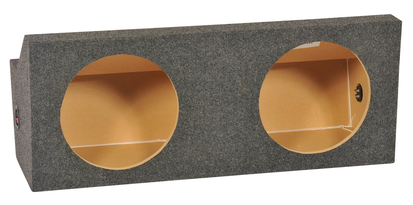 Qpower Ford Mustang '05 '14 Dual 12'' Empty Woofer Box