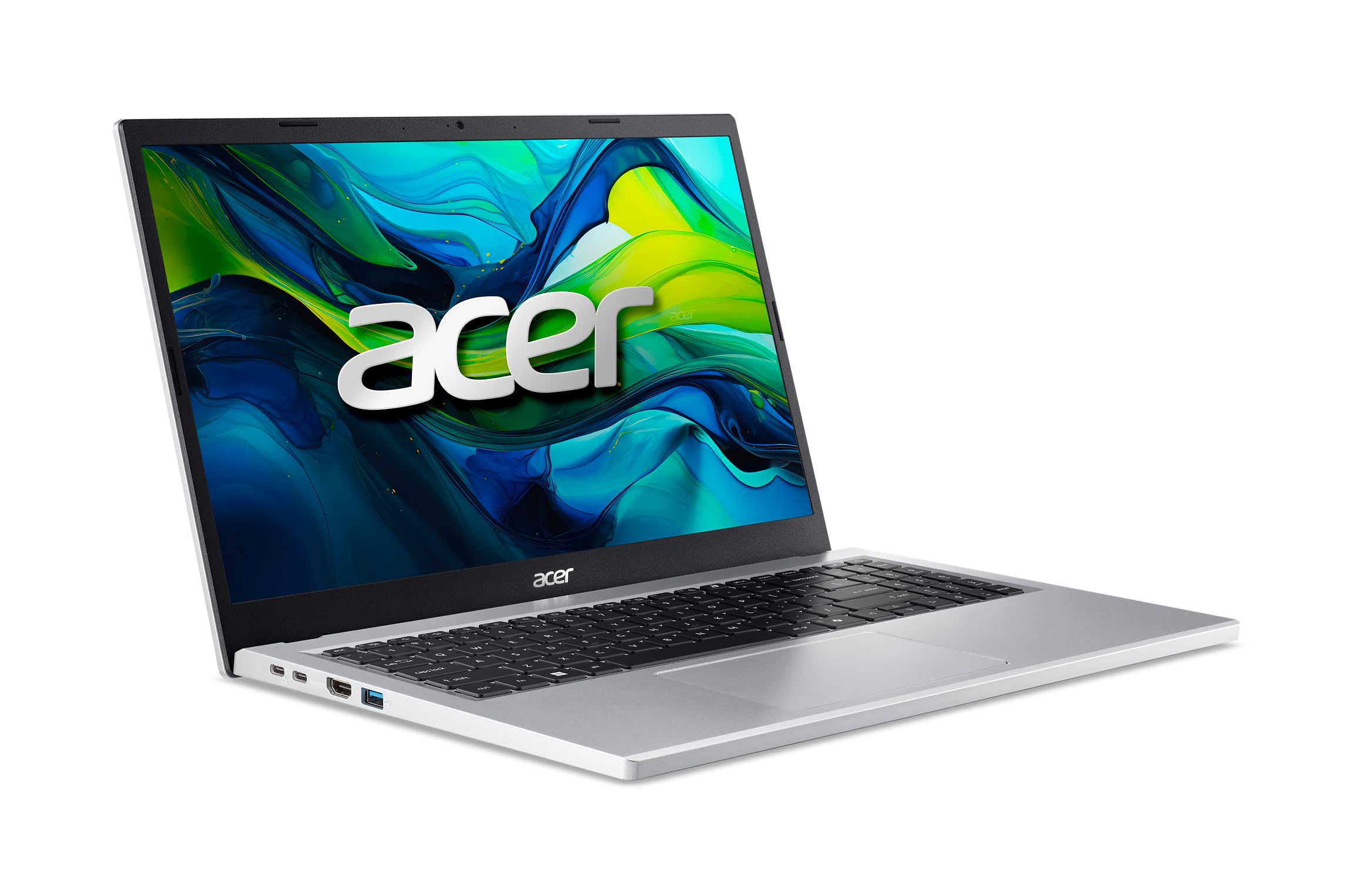 Acer Aspire Go 15 Ai Ready Laptop | 15.6'' Fhd (1920 X 1080) Ips Display | Intel Core 3 Processor N355 | Intel Graphics | 8Gb Dd