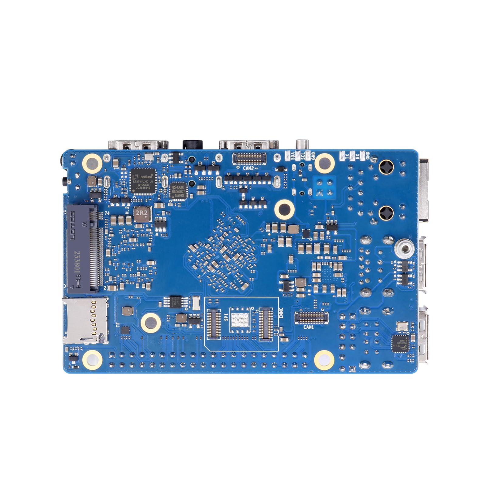 Generic Orange Pi 5 Pro 4Gb Lpddr5 8 Core 64 Bit Rk3588S Single Board Computer, 8K Video Decoding 2.4Ghz Frequency Wifi Bluetoot