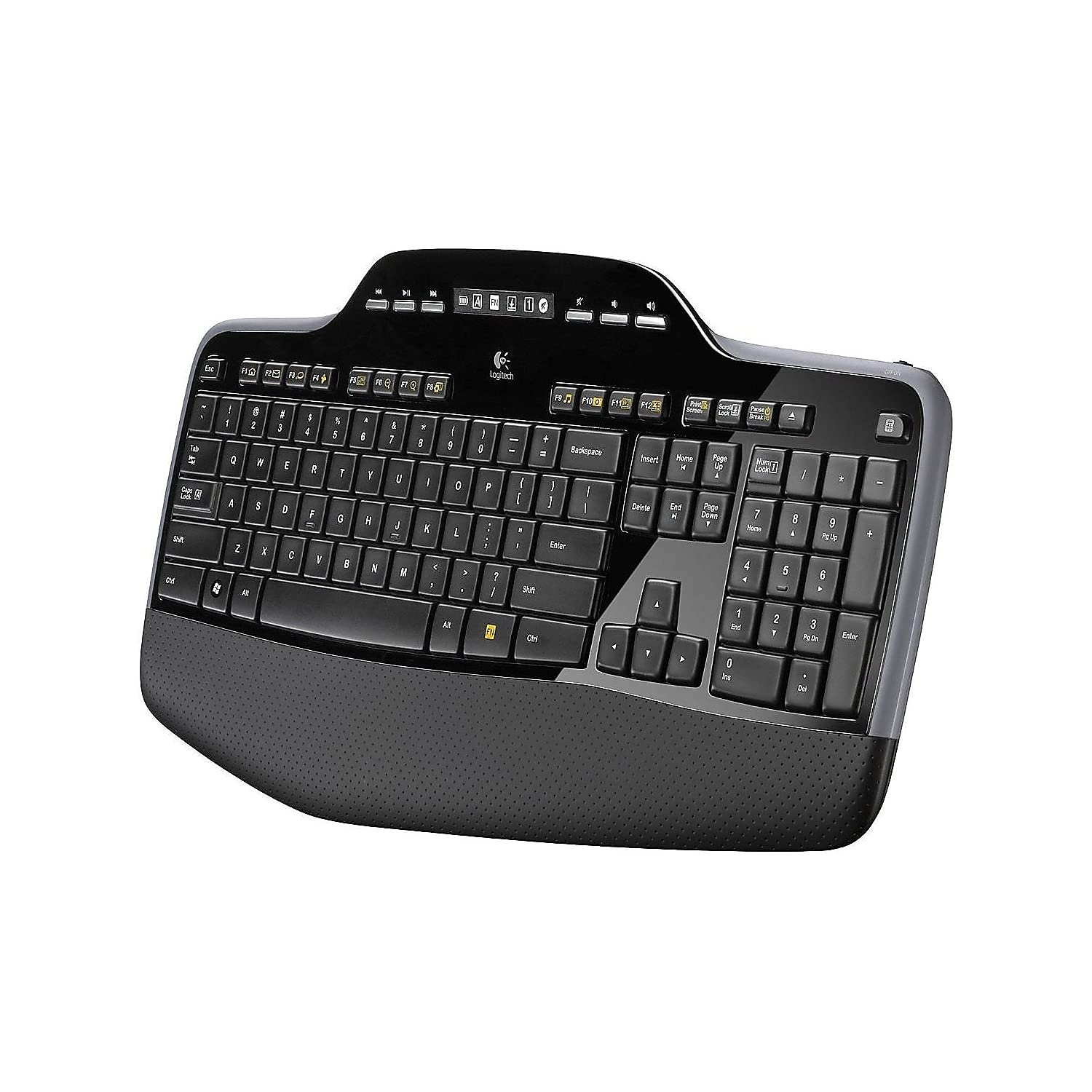 Logitech 920002416 Mk710 Wireless Desktop Set, Keyboard/Mouse, Usb, Black (Log920002416)