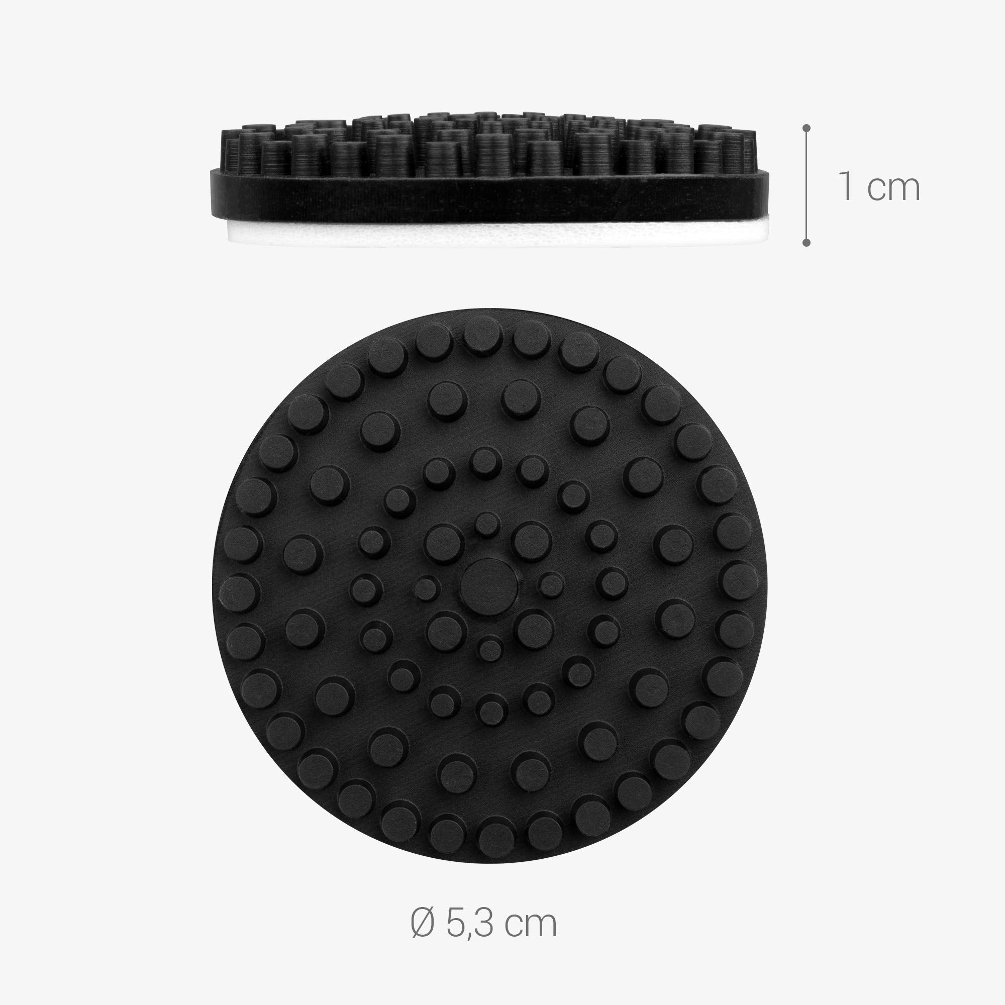 Kwmobile Turntable Isolation Feet   Pack Of 4 Silicone Anti Vibration Isolator Pads For Audio Equipment Hifi System Speakers Rec