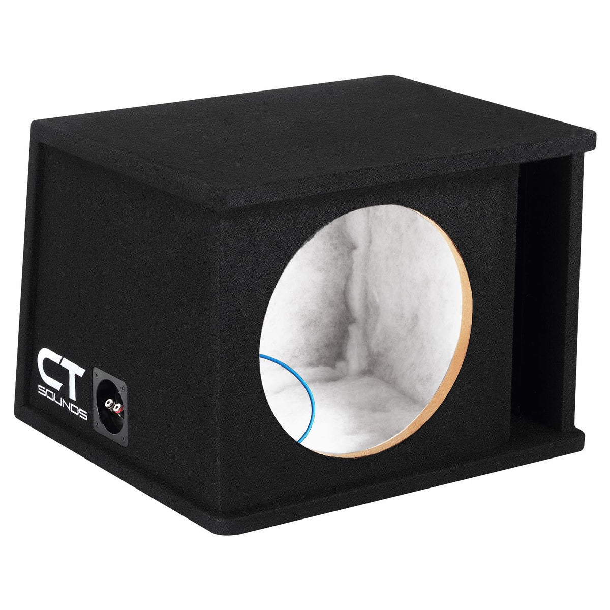 Ct Sounds Ct1X12 Single 12    Kerf Port Universal Fit Car Subwoofer Box