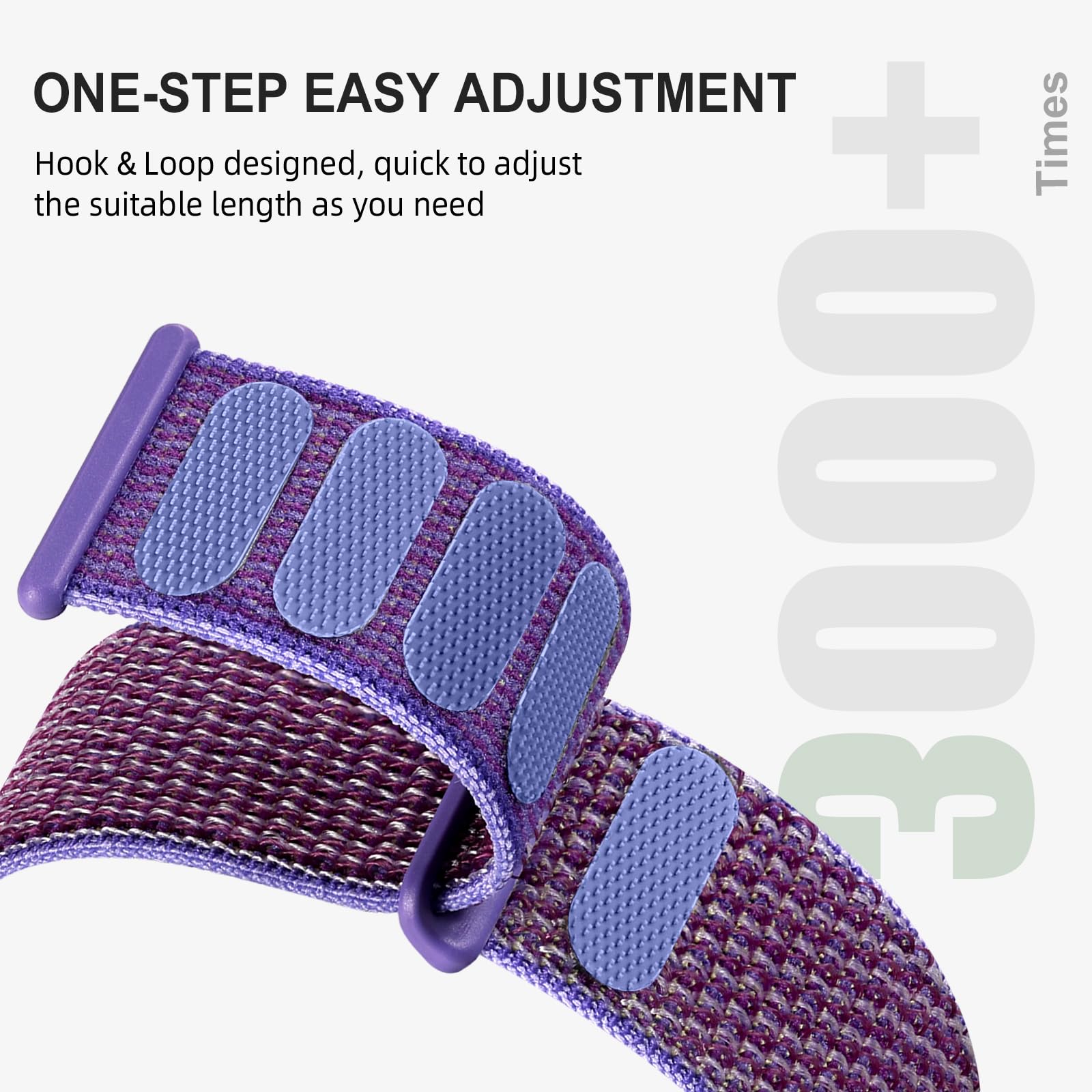 Getino Compatible For Apple Watch Band 46Mm 42Mm 44Mm 45Mm 49Mm Iwatch Bands 40Mm 41Mm 38Mm Women Men, Stretchy Sport Soft Nylon