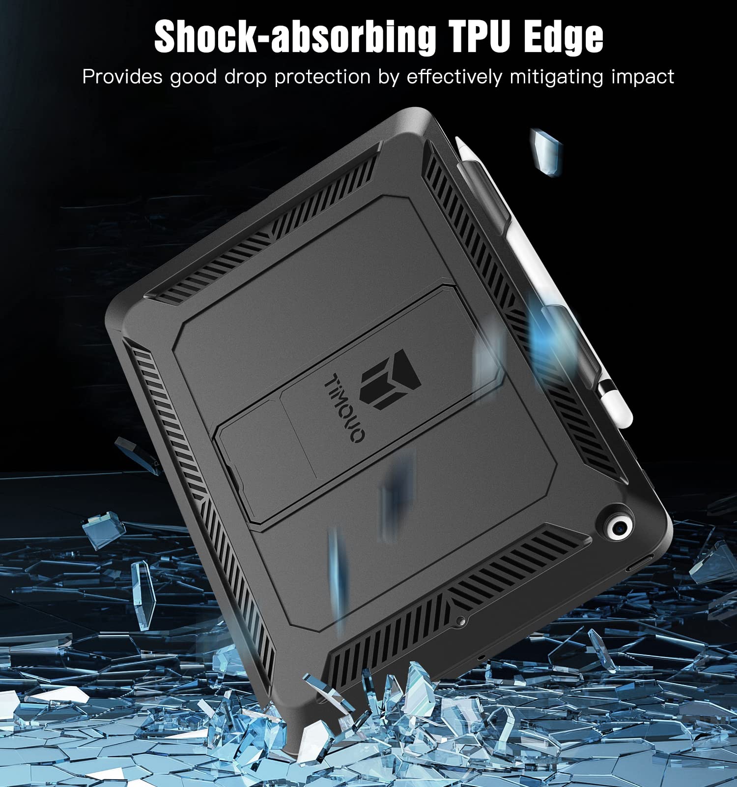 Timovo For Ipad 10.2 Case Ipad 9Th Generation 2021/Ipad 8Th Generation 2020/Ipad 7Th Generation 2019 Case,Heavy Duty Shockproof