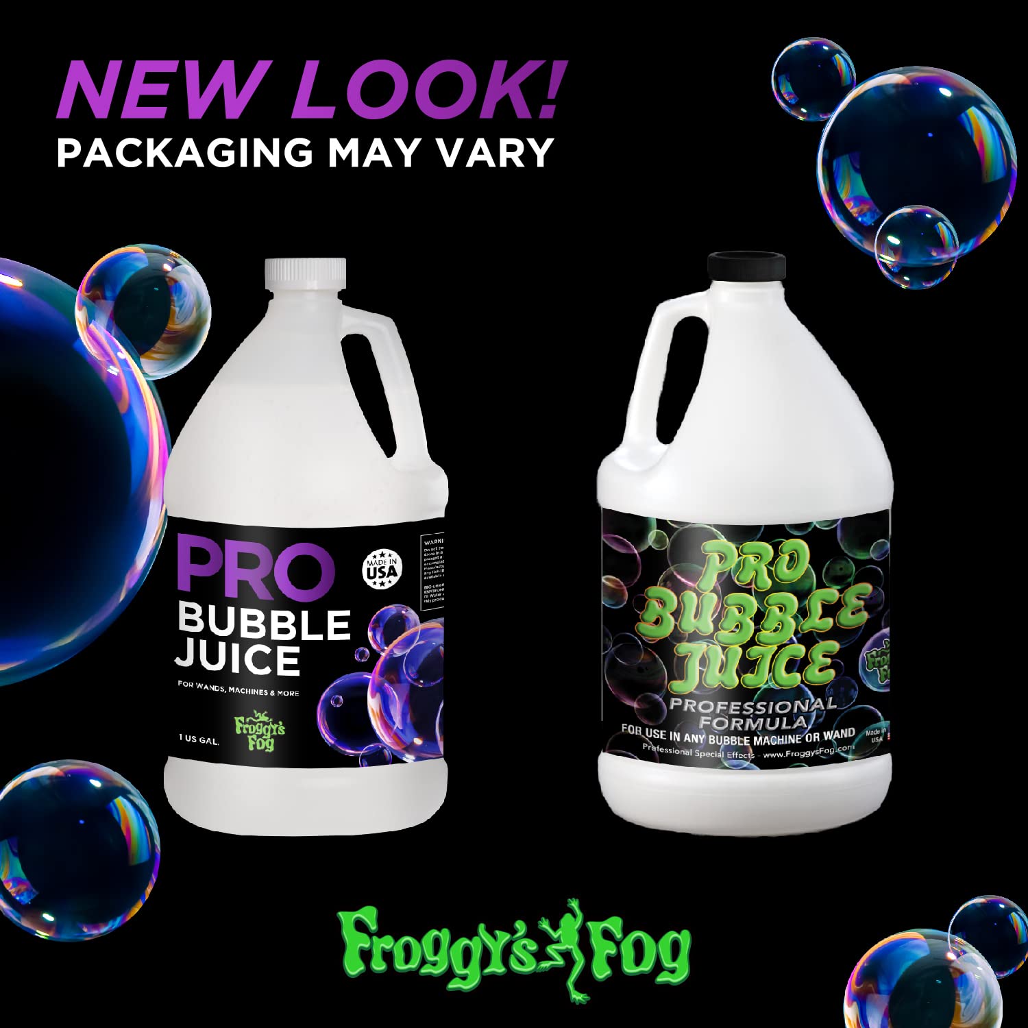 Froggy'S Fog   Pro Bubble Juice   Professional Bubble Juice For All Bubble Machines   1 Gallon