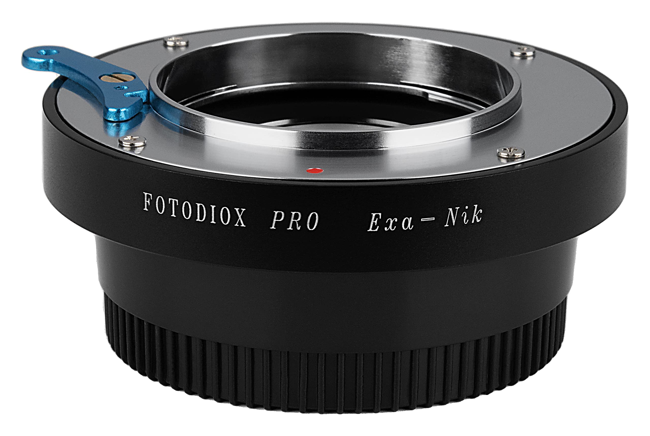 Fotodiox Pro Lens Adapter Compatible With Exakta (Inner Bayonet) Lenses On Nikon F-Mount Cameras, Black