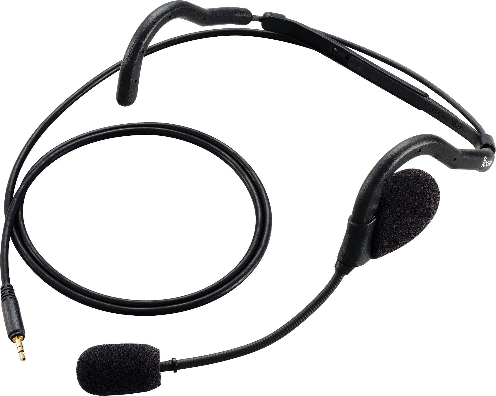 Icom Hs95 Non Waterproof Behind The Head Headset For Icmm7201