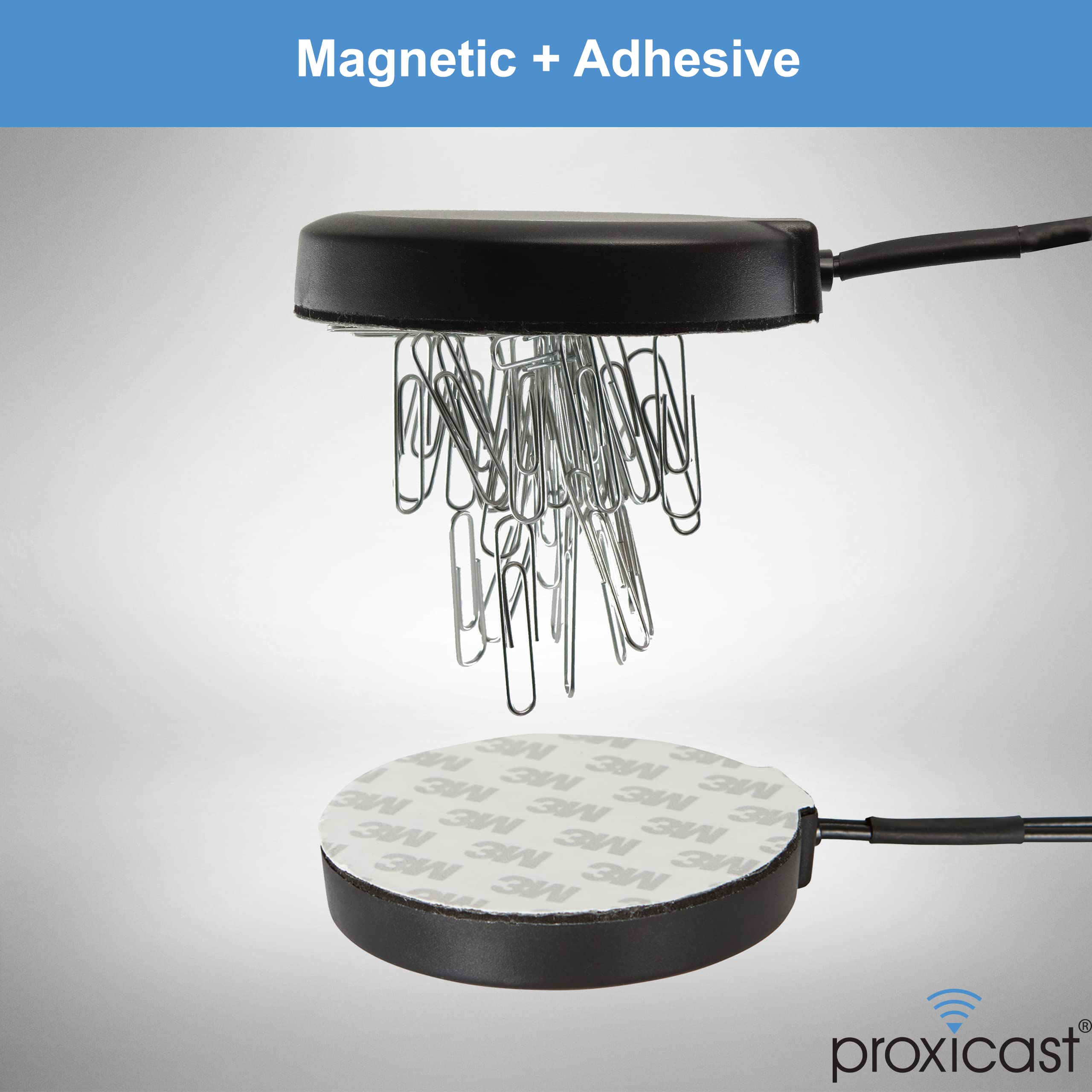 Proxicast Ultra Low Profile Mimo 4G / 5G Omni Directional Magnetic/Adhesive Mount Antenna For Verizon, At&T, T Mobile Modems & R