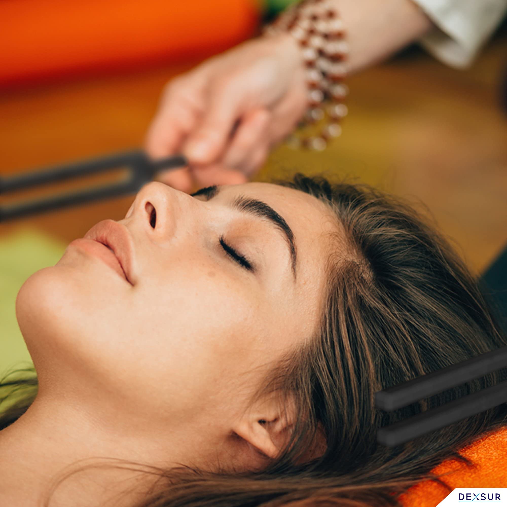 Dexsur Medical Grade Aluminum Alloy Sensory Professional Instrument For Dna Repair Healing Tuning Forks Sound Healing Fork, One