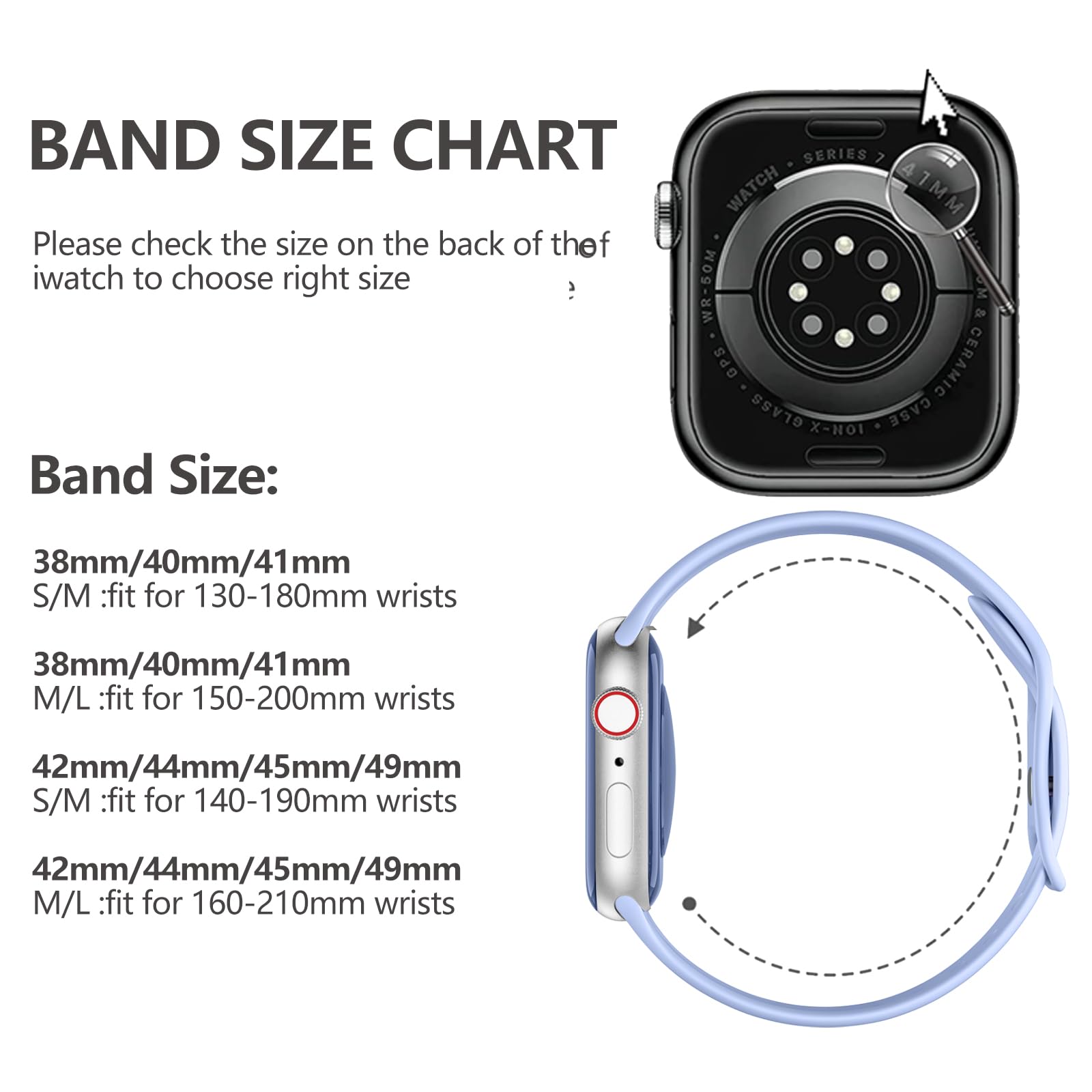 Daqin Band Compatible With Apple Watch Band 40Mm 41Mm 38Mm 44Mm 45Mm 46Mm 42Mm 49Mm/Ultra/Ultra2 Series 10 9 8 7 6 5 4 3 2 1, So