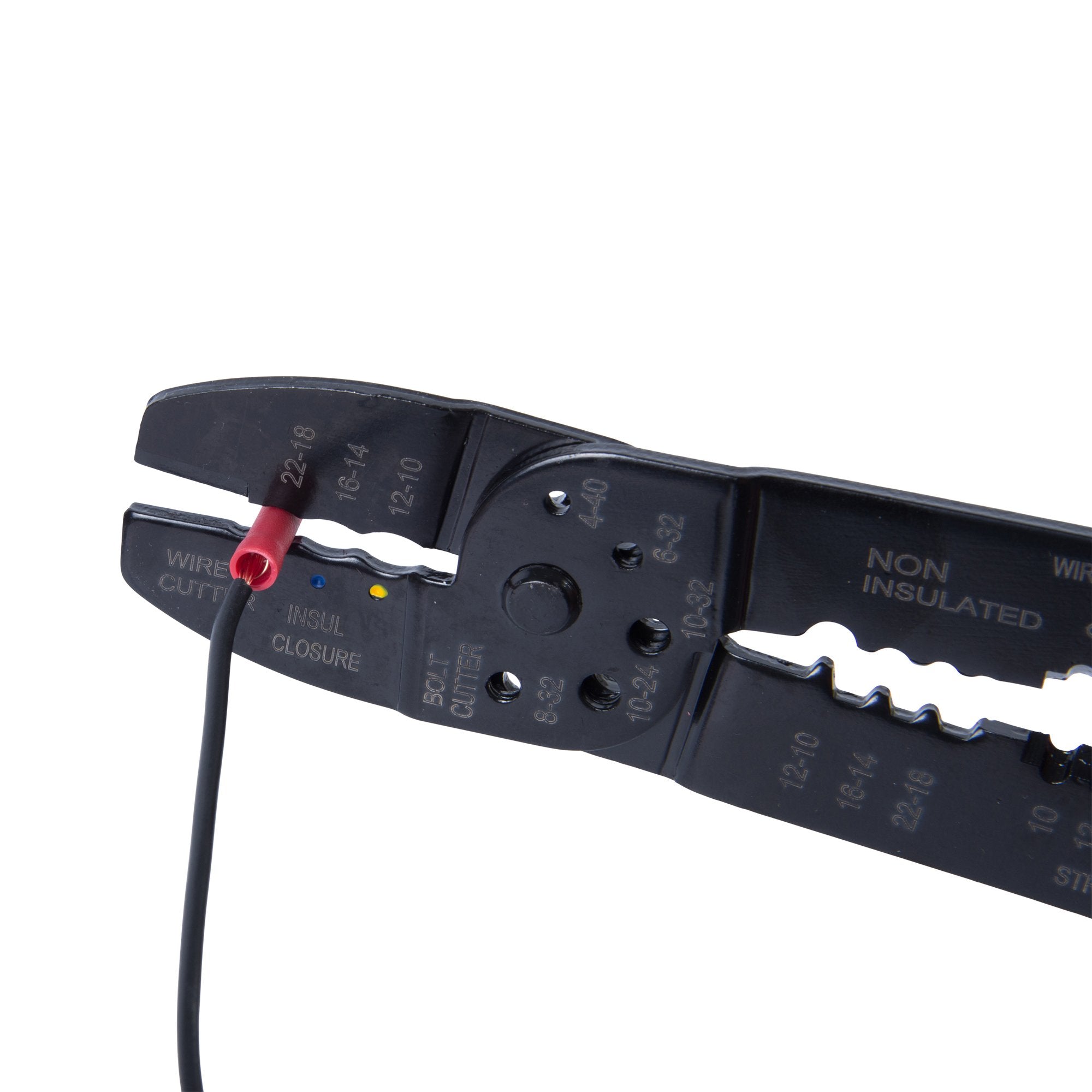 Gardner Bender 75 121 Electrical Butt Splice Terminal, 22 18 Awg, Fully Insulated, Crimp Connection, Red