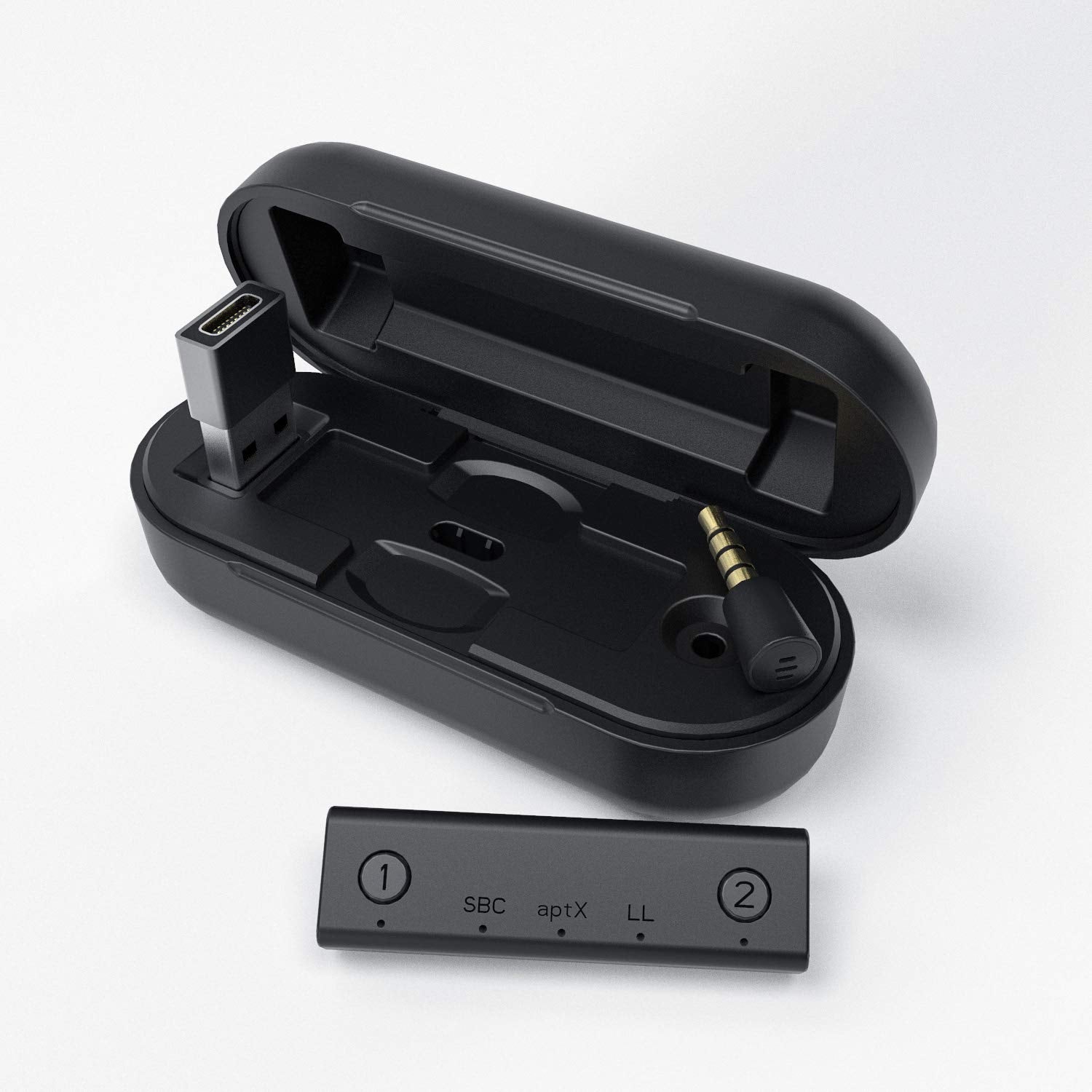 MAYFLASH PodsKit Bluetooth Adapter for Switch, PS4 and PC, Dual Stream Bluetooth Wireless Audio Transmitter with aptX Low Latenc