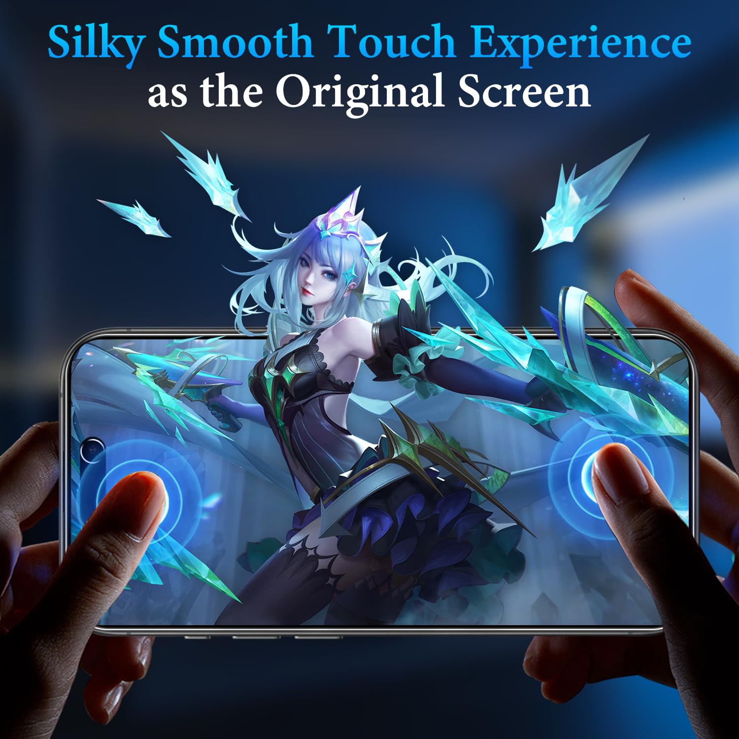 Sorlnern (3 Pack) Tempered Glass Privacy Screen Protector Compatible For Iphone 16 Pro Max   Shatterproof, Anti Scratch, Touch S