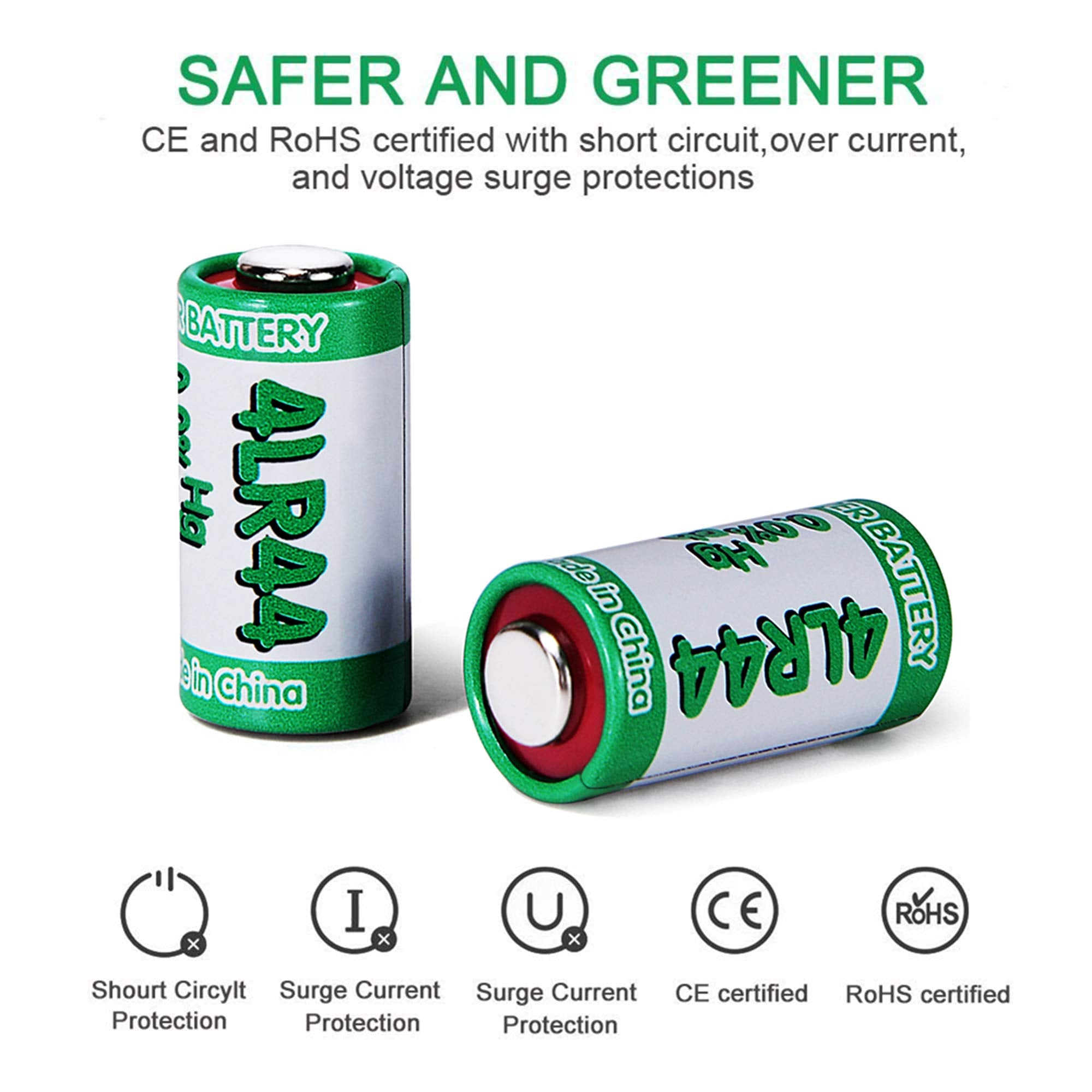 Licb 10 Pack 4Lr44 6V Battery Px28A 476A A544 K28A L1325 Battery 6V Alkaline Batteries For Dog Collars