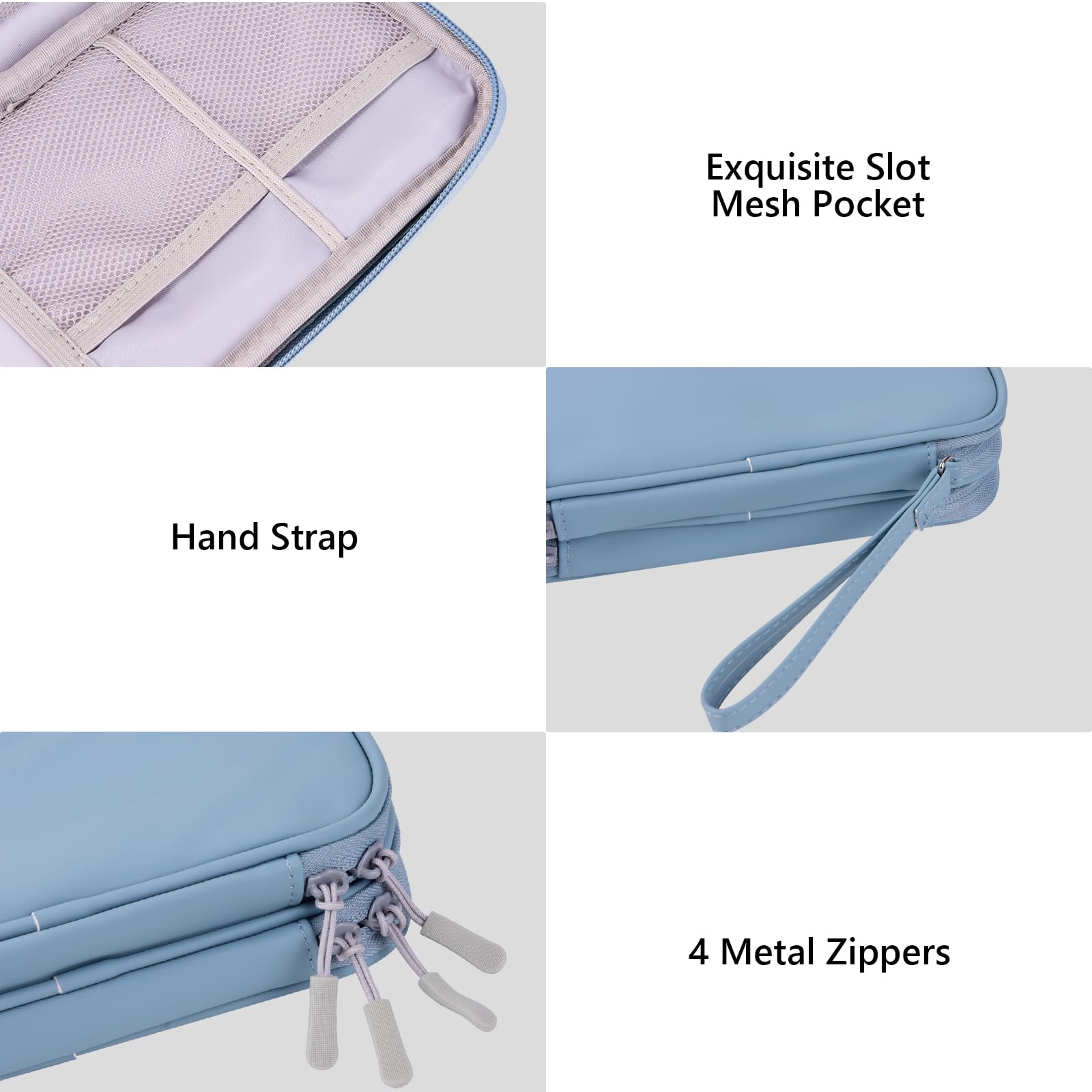 Ddgro Cord Travel Organizer Tech Accessories Carrying Case Electronic Gadgets Cables Charger Mobile Phone Earphones Power Bank S