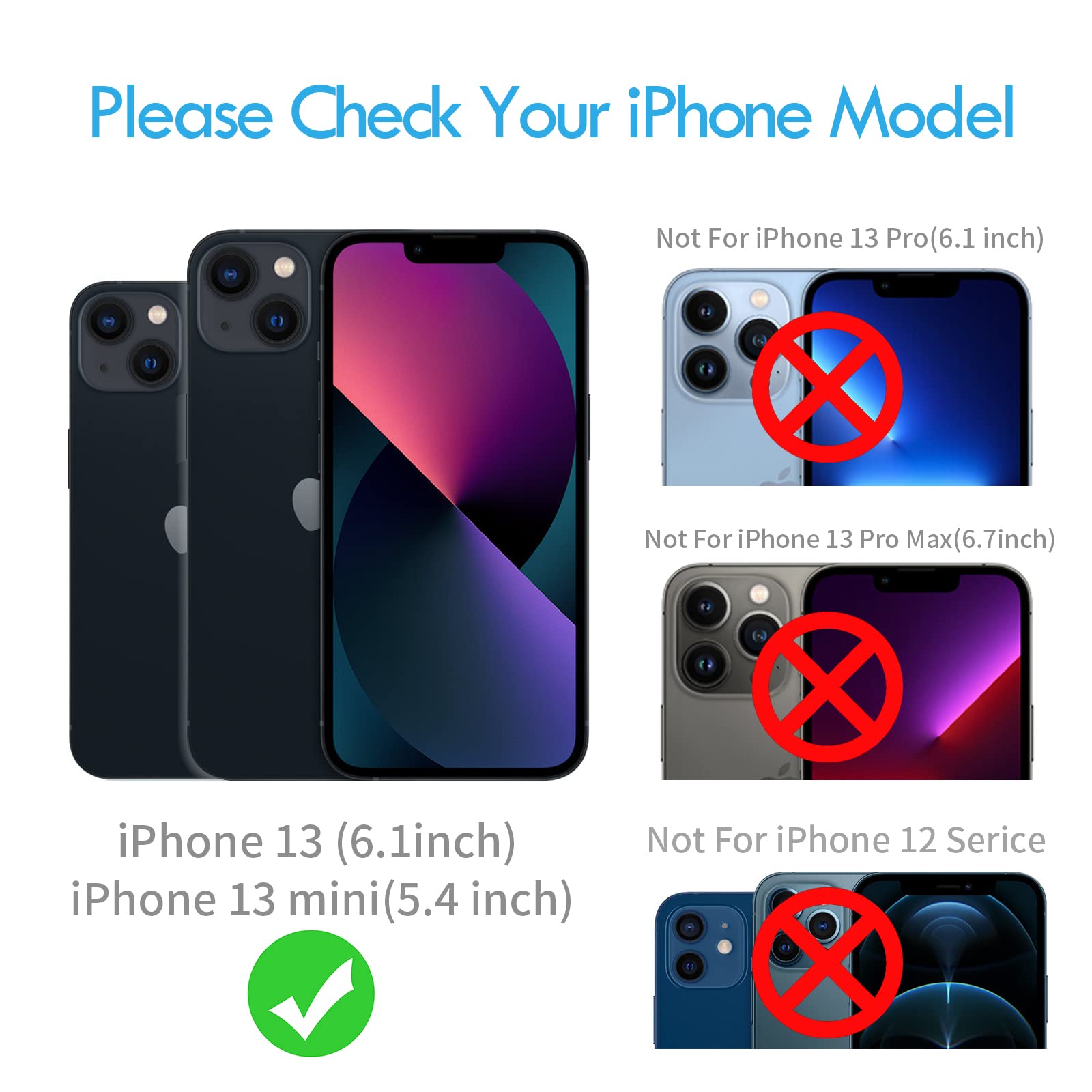 Xfilm Bling Diamond Individual Camera Lens Protector For Iphone 13 / Iphone 13 Mini, Hd Clear Tempered Glass Camera Lens Screen