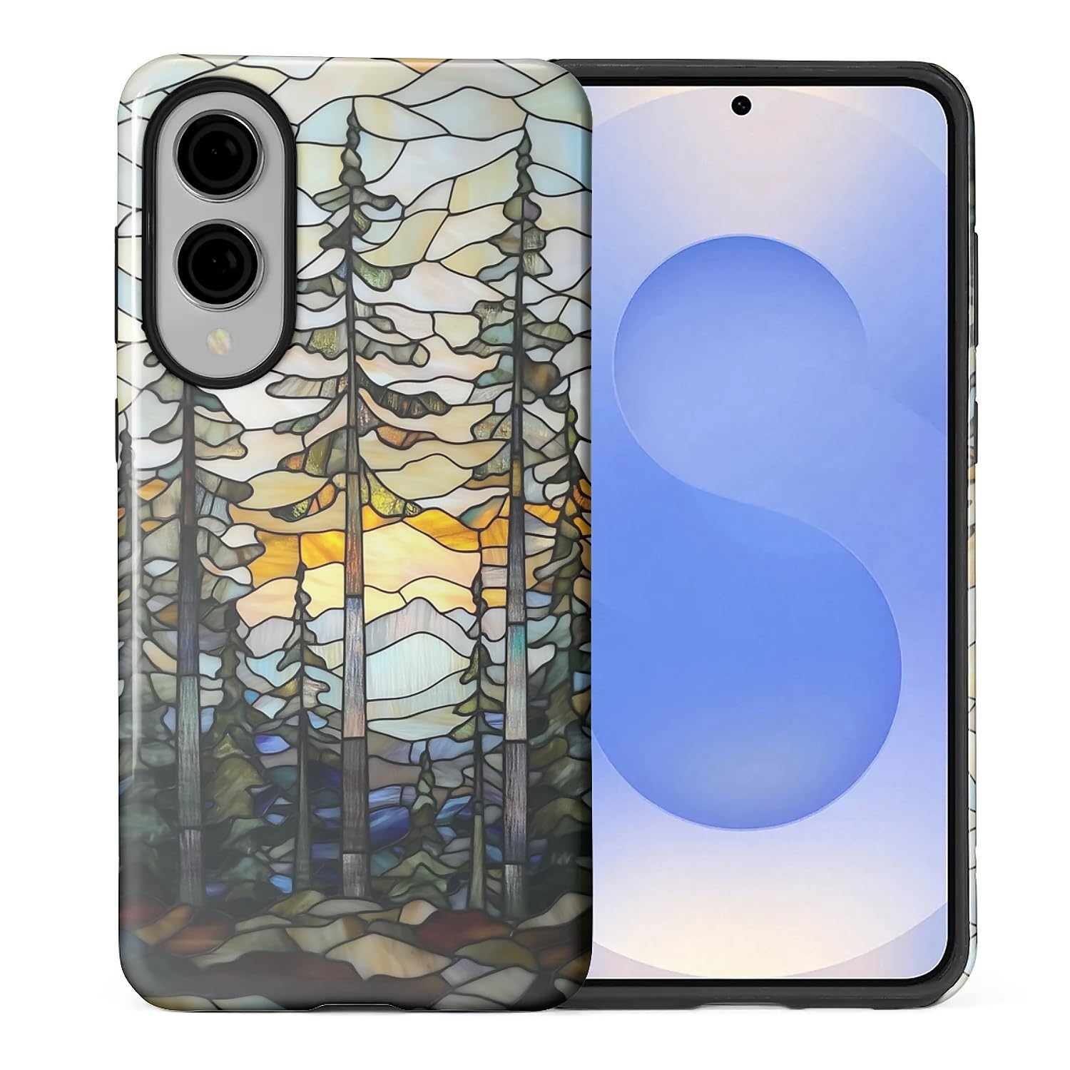 Flivro Case for Samsung Galaxy S25 Edge,Anti-Scratch Full-Body Cover Shockproof Slim Design Case,PC Hard Shell & Silicone Inner 