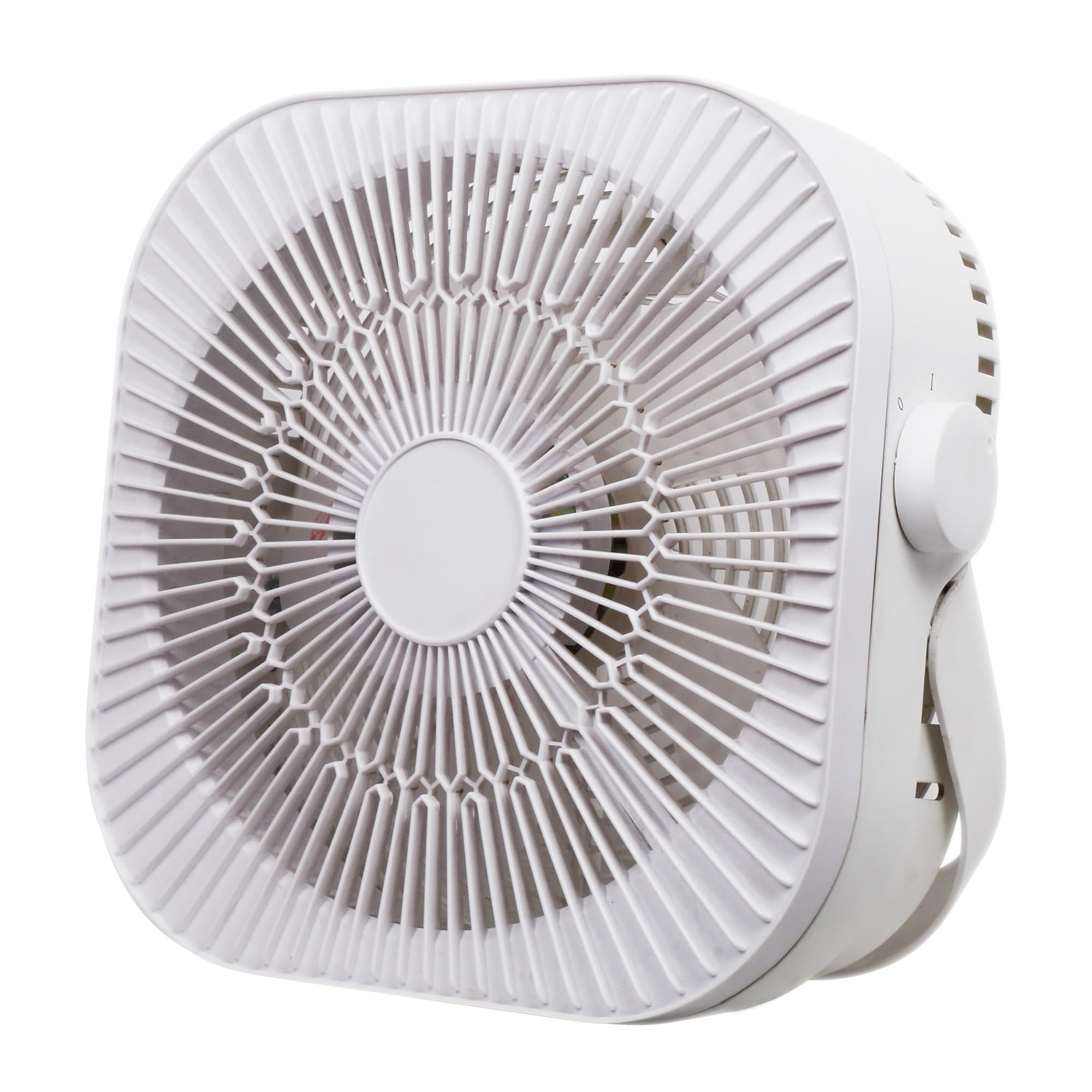 Optimus F 1023 Indoor Plug In Fan, Household, White
