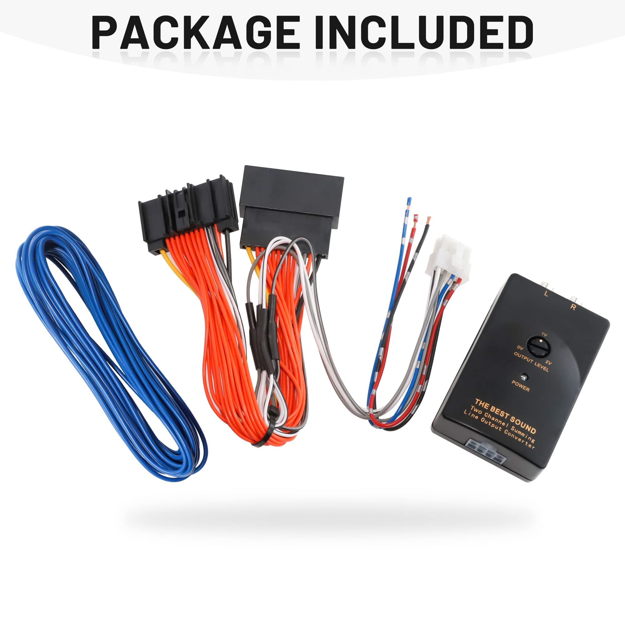 Nuith Add An Amplifier Subwoofer Interface Adapter Kit Select For Ford 2011 2018 F150 Explorer Fusion Mustang Factory Oem Radio