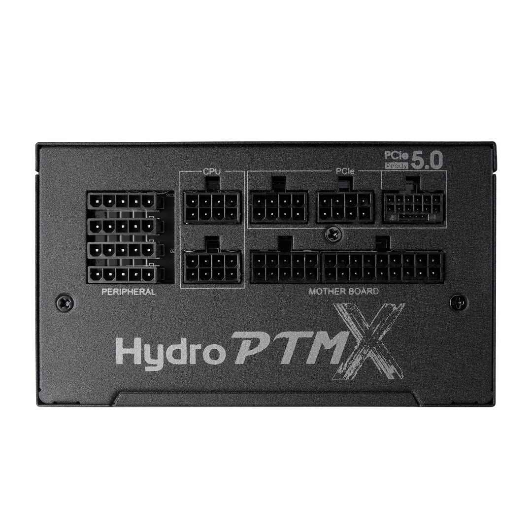 Fsp Hydro Ptm X Pro 1200W 80 Plus Platinum Full Modular Atx 3.0 Pcie Gen 5. W/ 12Vhpwr Cable Power Supply Compact Size (Hpt3 120