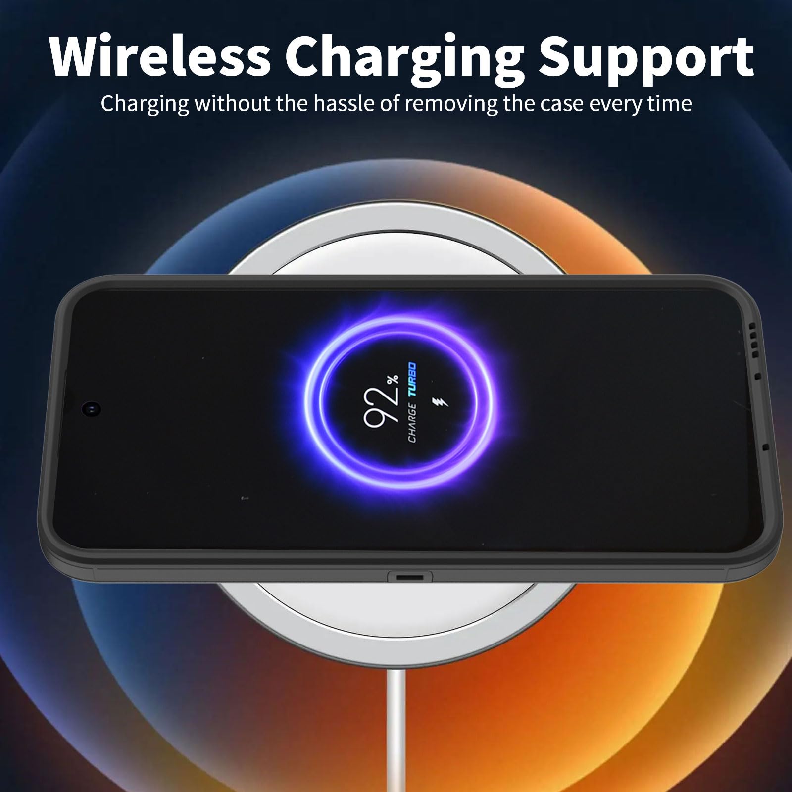 Bfukvou For Galaxy A36 5G/A56 5G Case, Dust-Proof Port Cover, Full Body Silicone Rubber Covered, Non-Slip Drop-Proof Phone Case