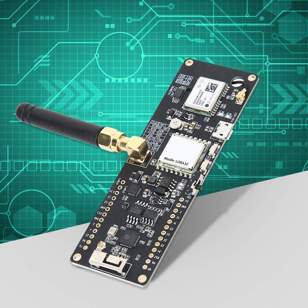 Erp32 Module Board, For T Beam Esp32 Lora 433Mhz Rev1 Gps Module Board With Battery Base