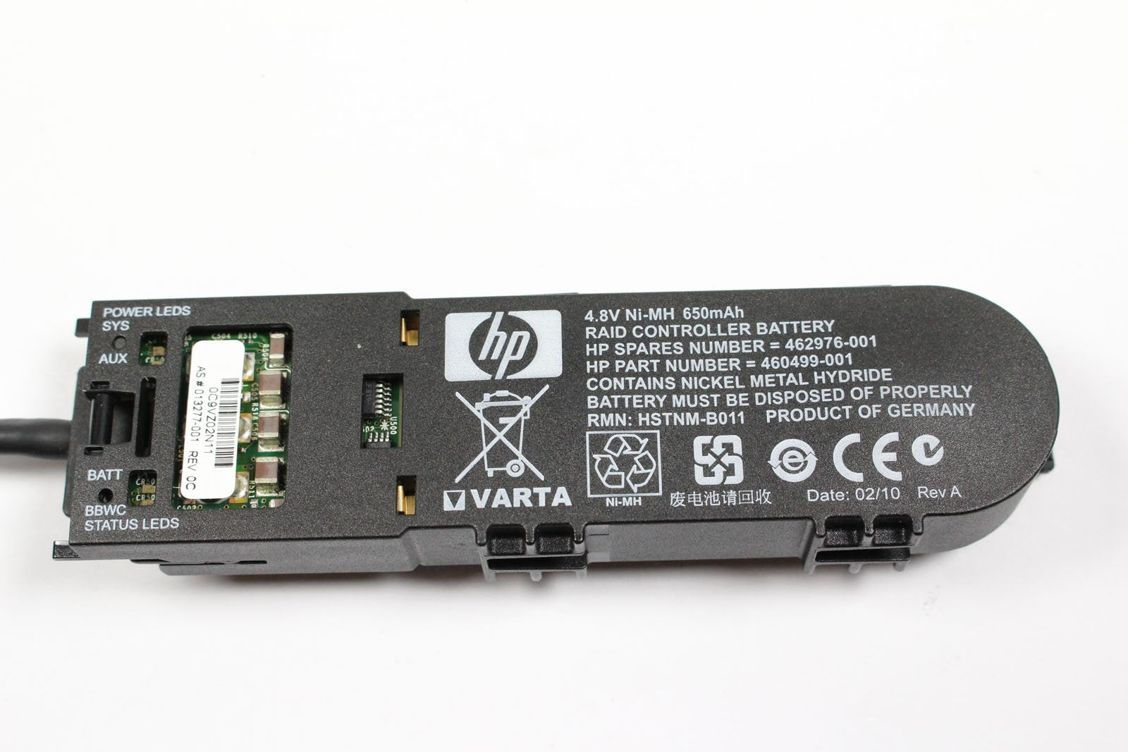 HP Smart Array 650mAh 4.8V Battery Module 462976 001