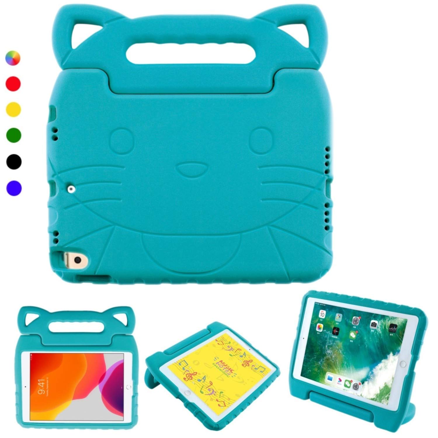 Case For Ipad Air 5Th / 4Th Generation 10.9'' 2022 2202 Kids Case Pro 11 Inch 2022/2021/2020/2018 Shockproof Light Weight Handle