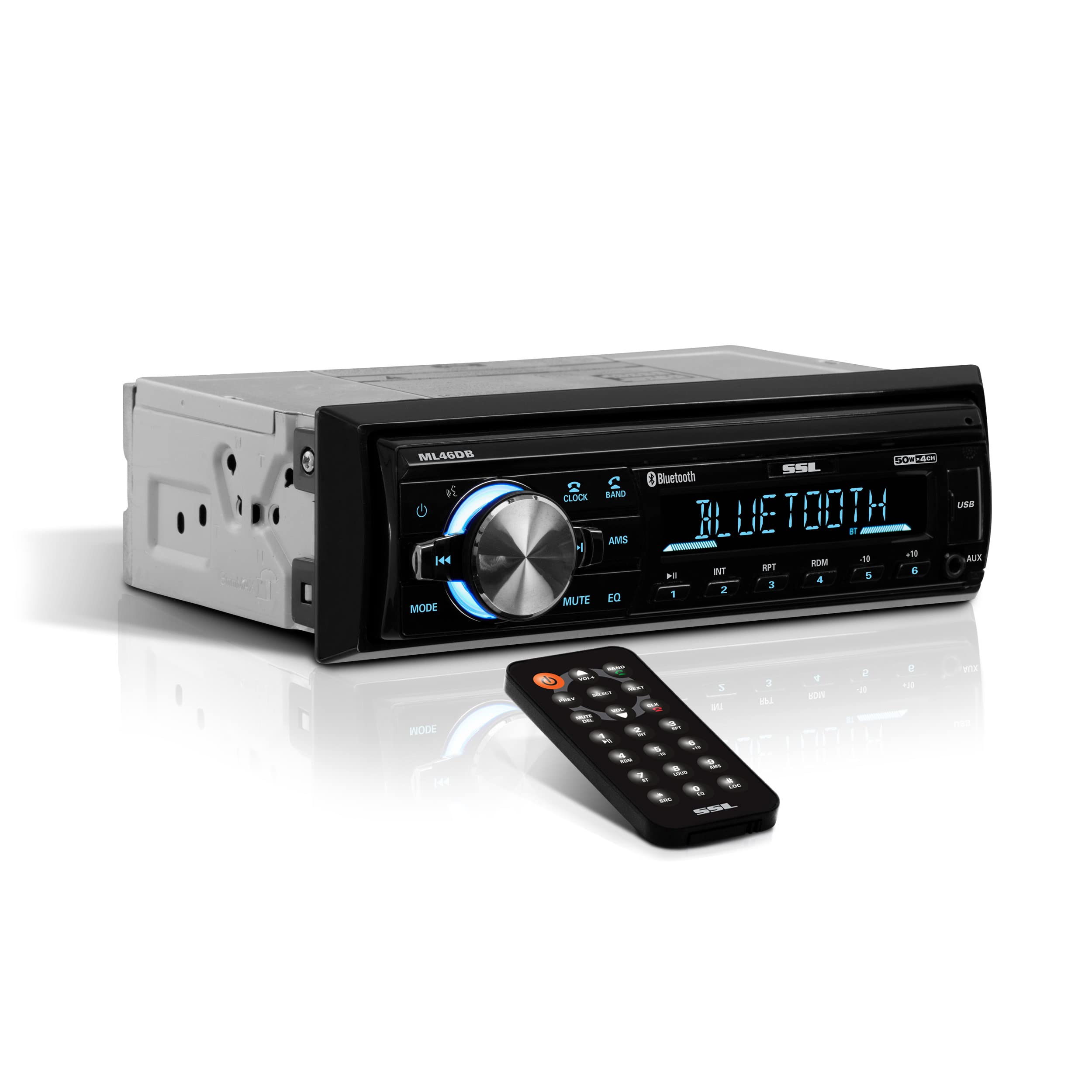 Soundstorm Single Din Digital Media Receiver Bt Am/Fm Usb Remote