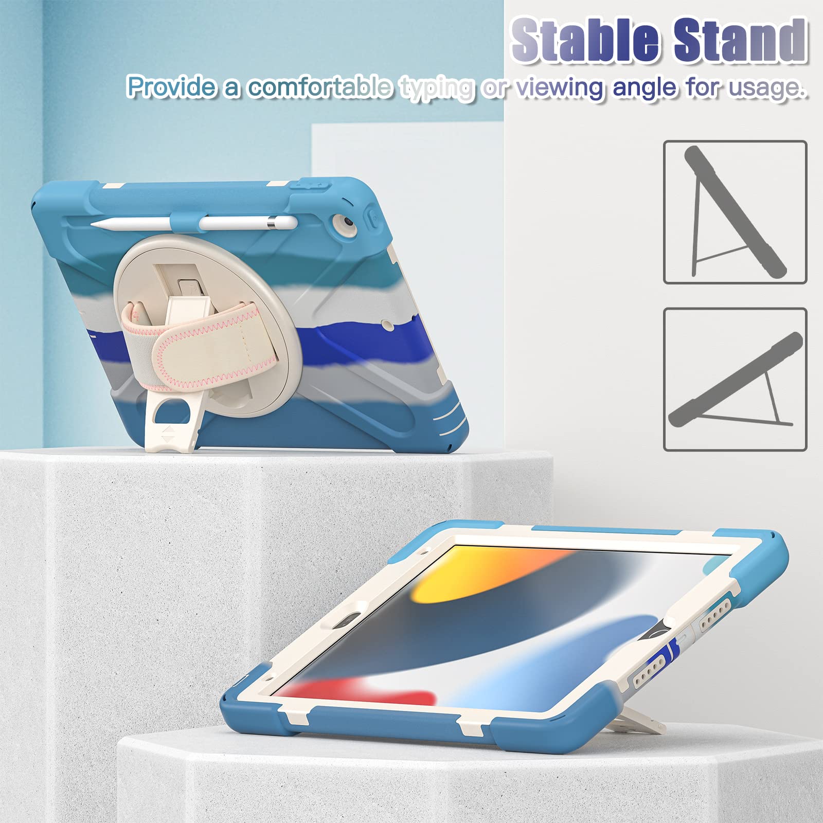 Tsqqst iPad 9th/8th/7th Generation Case - Thumbnail 2