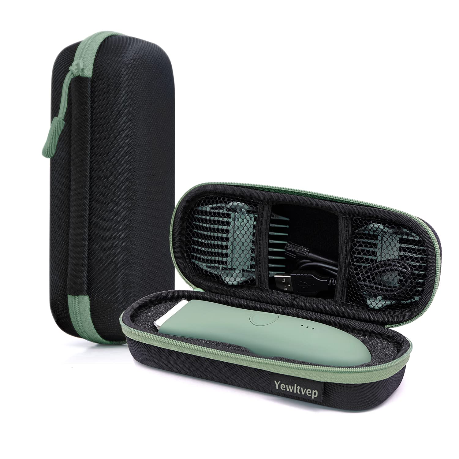 Case For Meridian Shaver, Yewltvep Hard Bags Compatible With Manspot Groin Hair Trimmer Without Recharge Dock, Storage Case For
