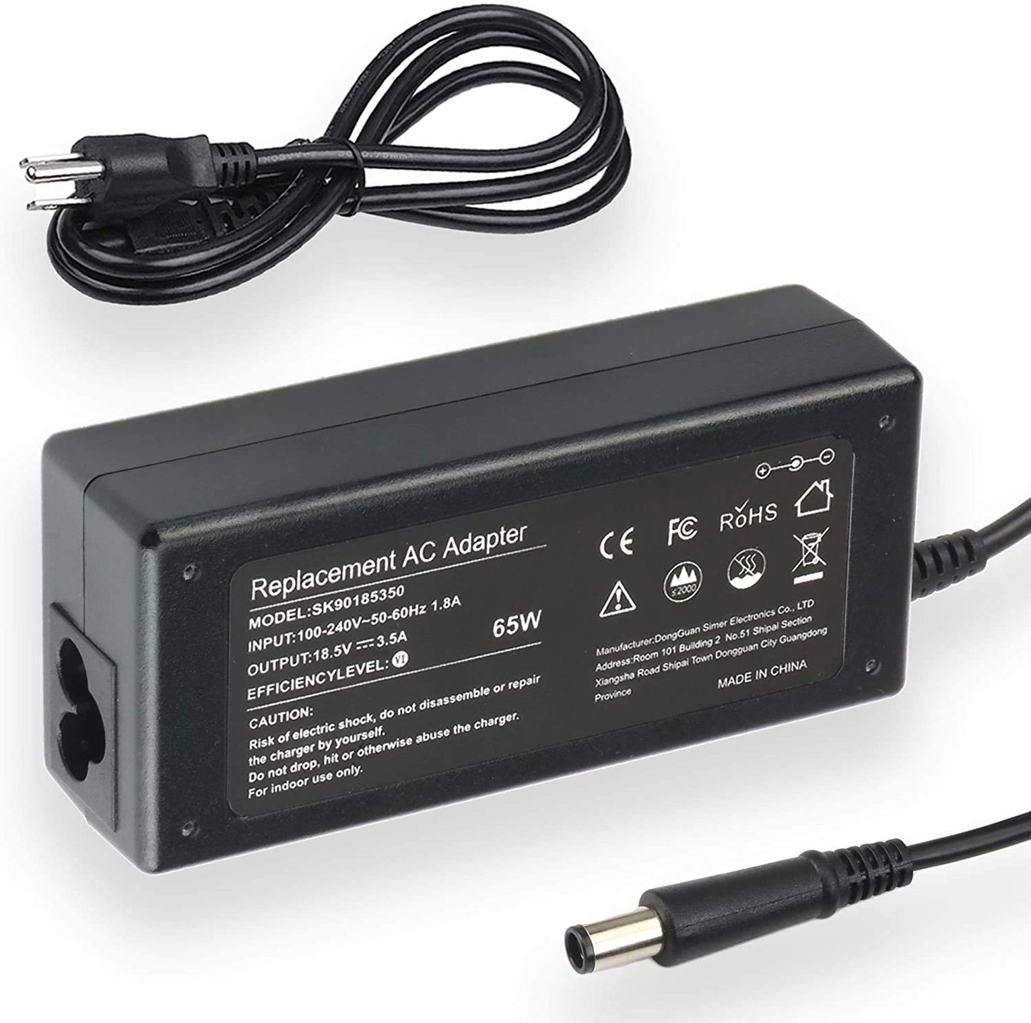 Laptop Ac Adapter Charger For Hp Envy M4 Series, Dv7 7278Ca, M4 1015Dx ; Hp Envy M6 1100Er, M6 1100Ex, M6 1101Ek ; Hp Envy M6 Series, M4 1115Dx, M6 1100