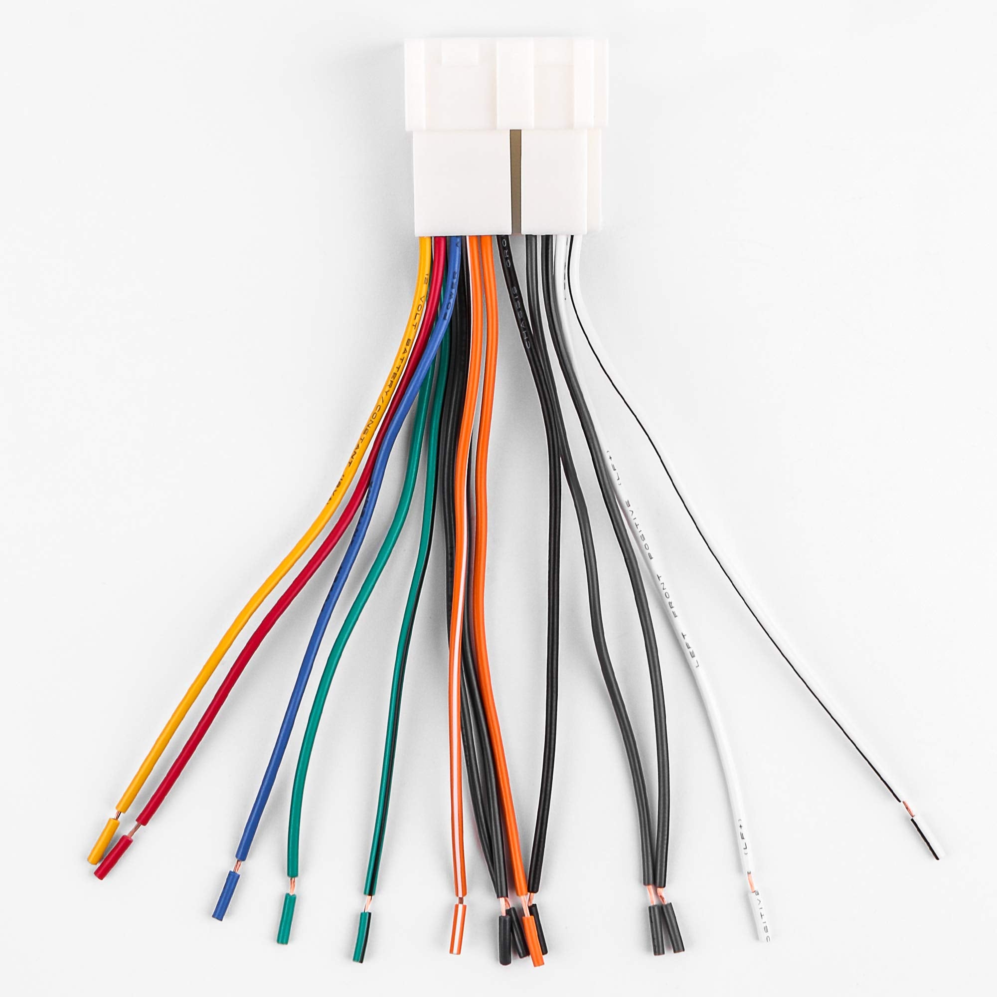 Rdbs Radio Wire Harness With Antenna Adapter Fit For 1988 2005 Chevy Gm Vehicles Connect An Aftermarket Stereo Receiver And Compatible With 1988 Up Gm Micro/Delco Antenna Adapter