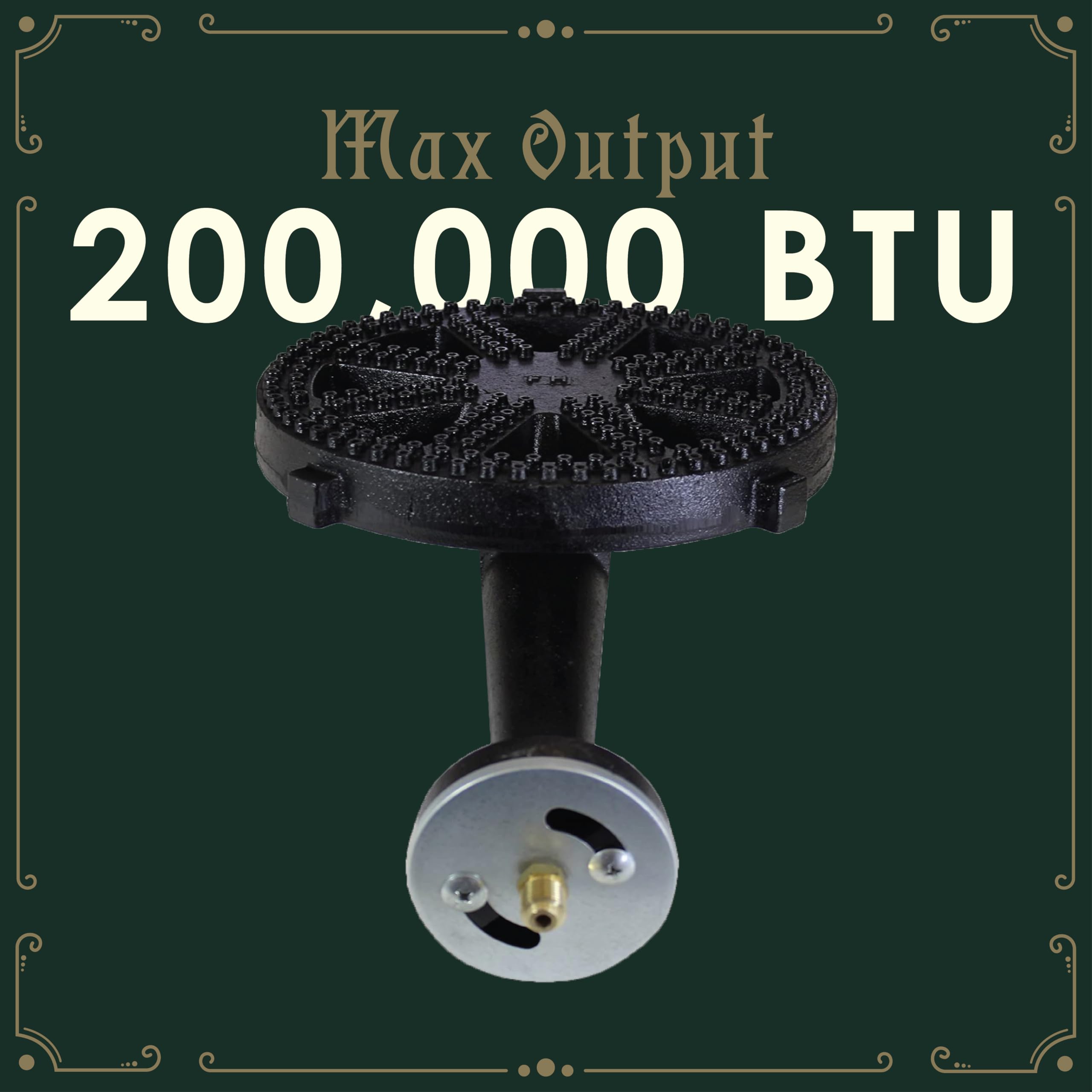 Concord Banjo Burner 10 Diameter Burner Head