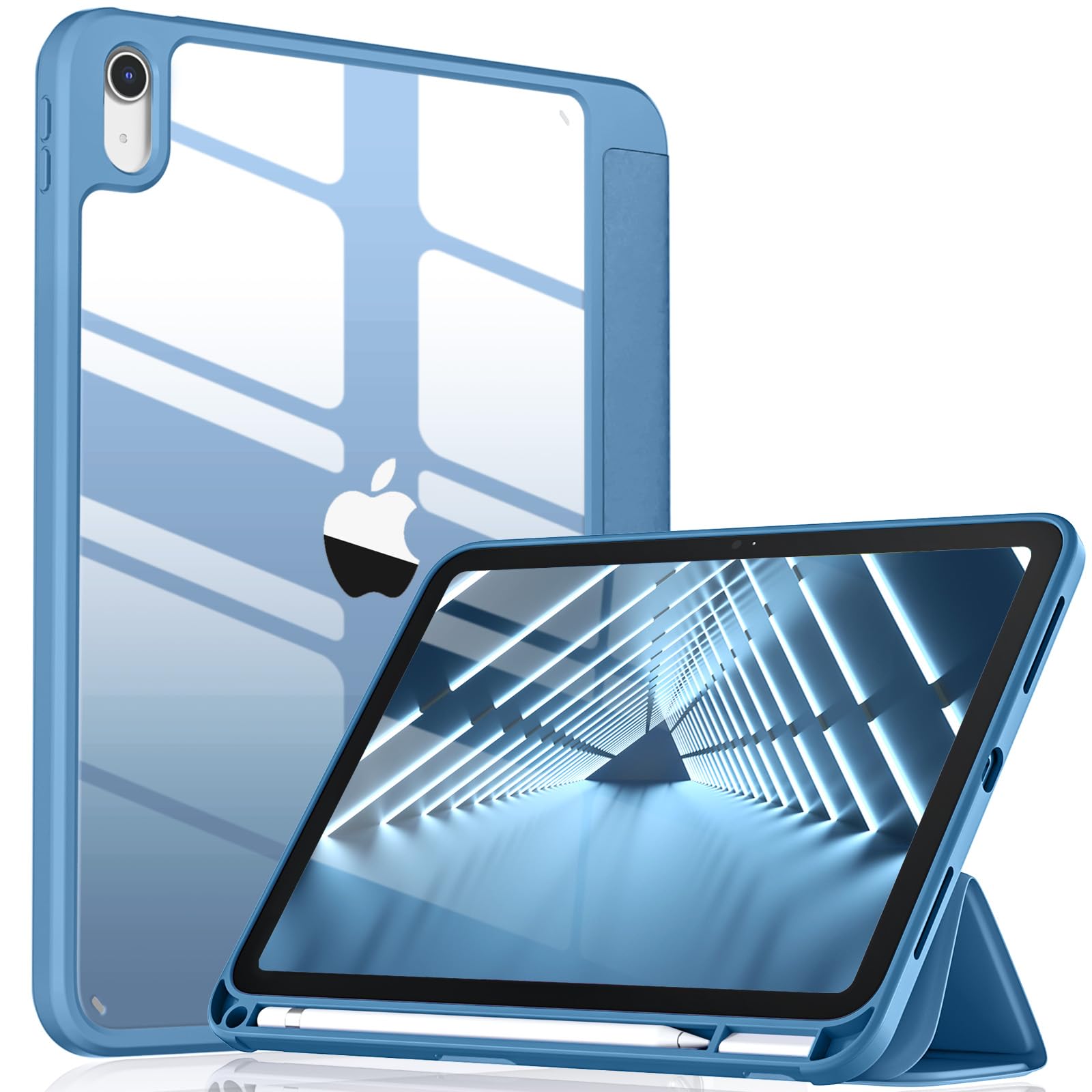Wenlaty Compatible with iPad A16 11th Generation Case 11 Inch 2025, for iPad 10th Generation Case 10.9 Inch 2022 with Pencil Hol