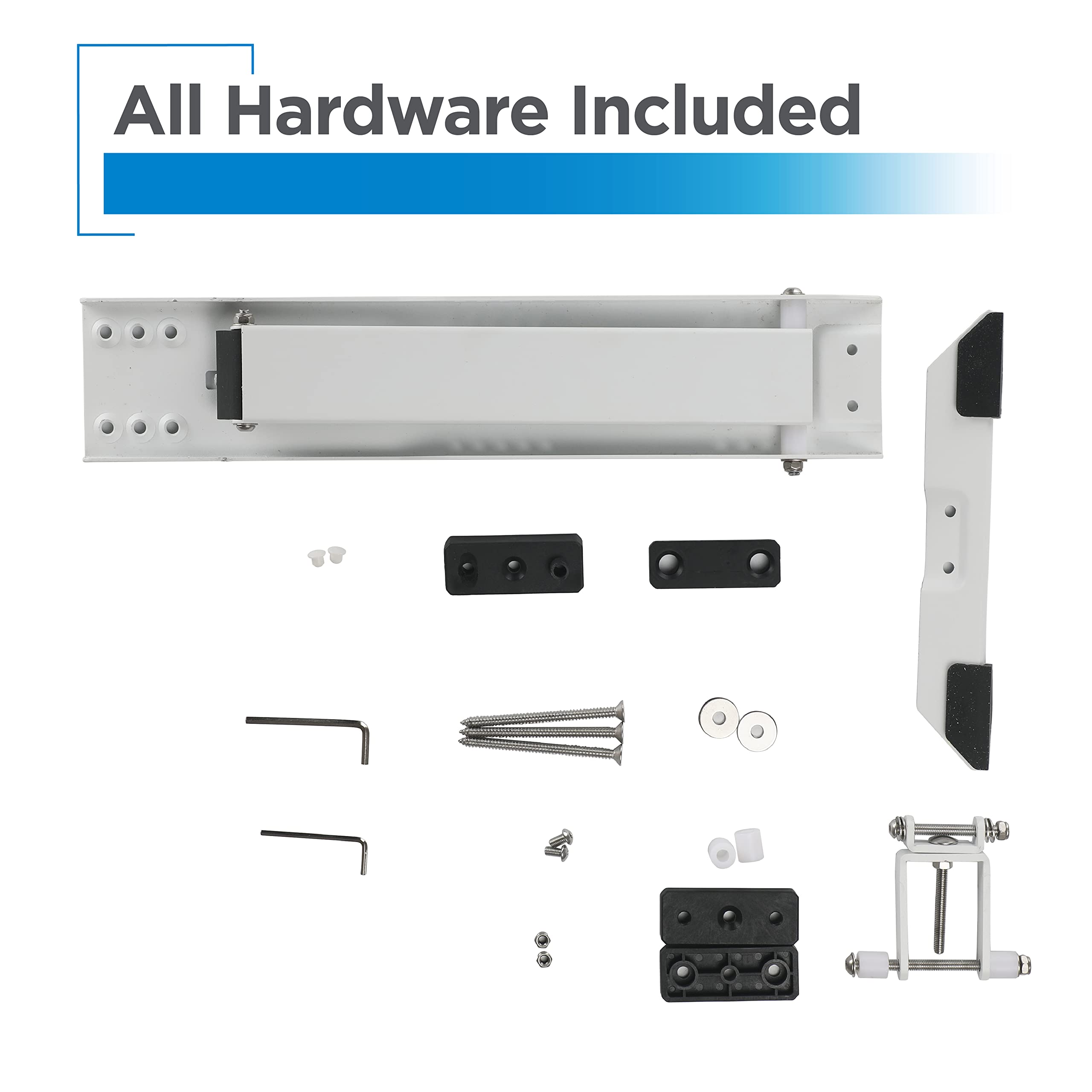 Anymount Air Conditioner Support Bracket For Outdoor Window Ac, Ac Window Bracket Supports Up To 12,000 Btu & 165 Lbs., Heavy Du